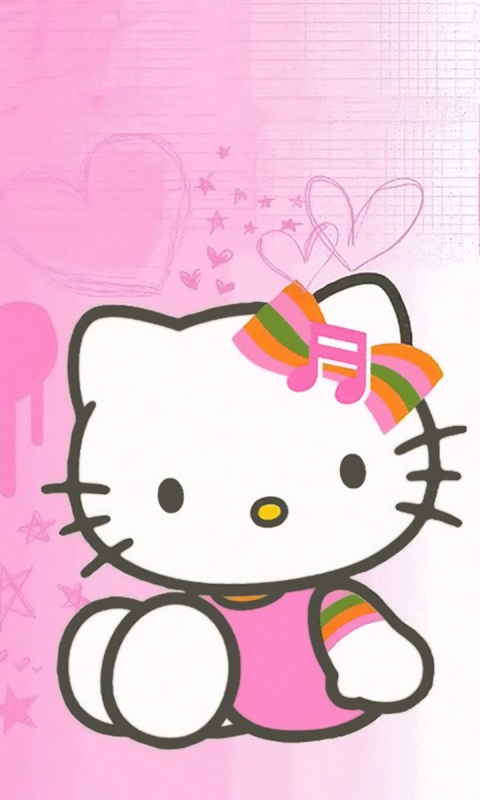 Скачати мобільні шпалери Аніме, Hello Kitty безкоштовно.