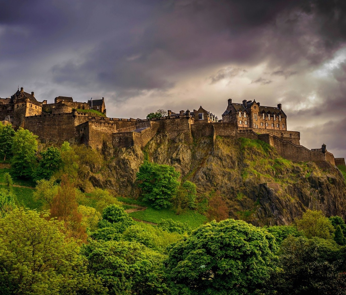 1159058 скачать обои сделано человеком, эдинбургский замок, эдинбург, замок, замки - заставки и картинки бесплатно