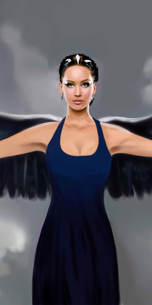 hunger games katniss blue dress Movie, The Games, Everdeen, Wings, Fantasy, Dress, Angel 1156416 ankara gown styles for ladies