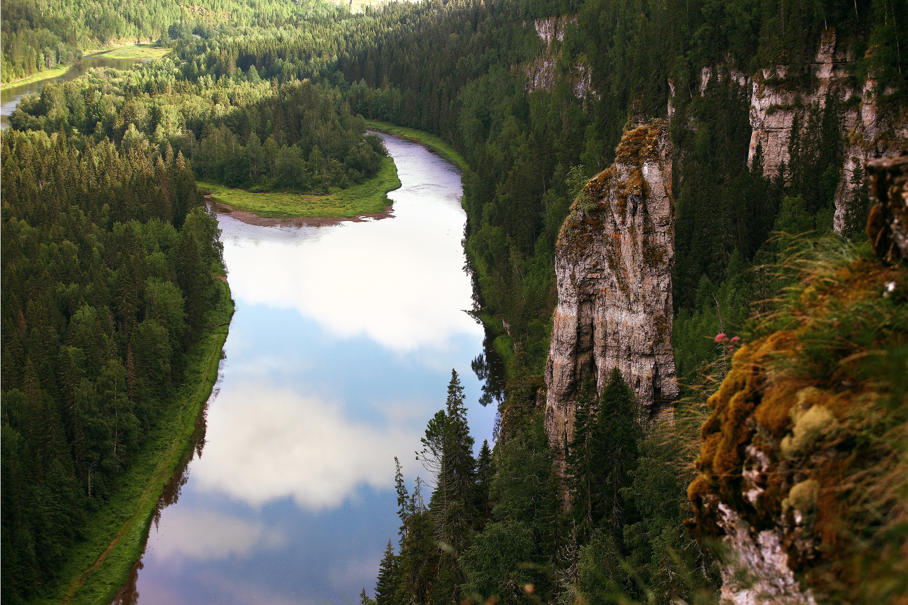 Free download wallpaper Landscape, Nature, Forest, Earth, River on your PC desktop