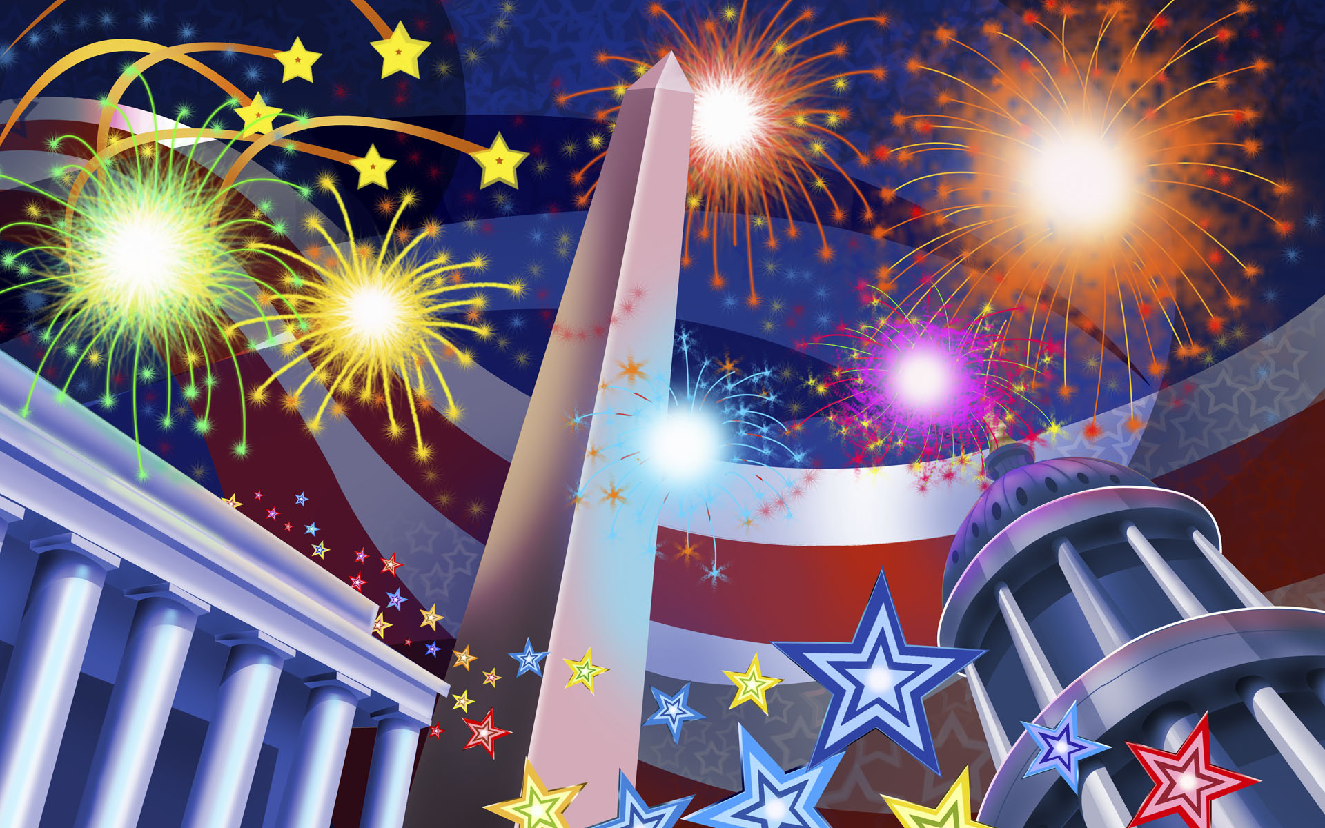 670099 Hintergrundbild herunterladen feiertage, unabhängigkeitstag, unabhängigkeit, patriotisch, vereinigte staaten von amerika - Bildschirmschoner und Bilder kostenlos