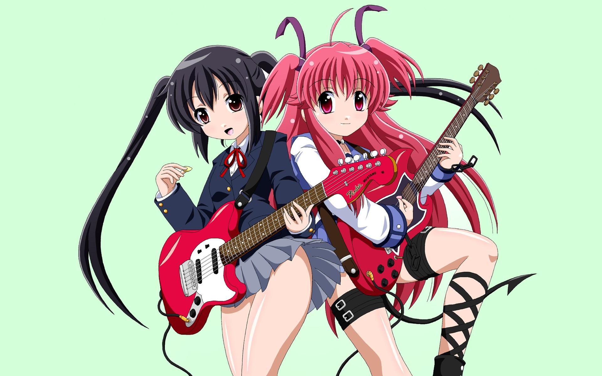Download mobile wallpaper Yui (Angel Beats!), Angel Beats!, Azusa Nakano, Anime for free.