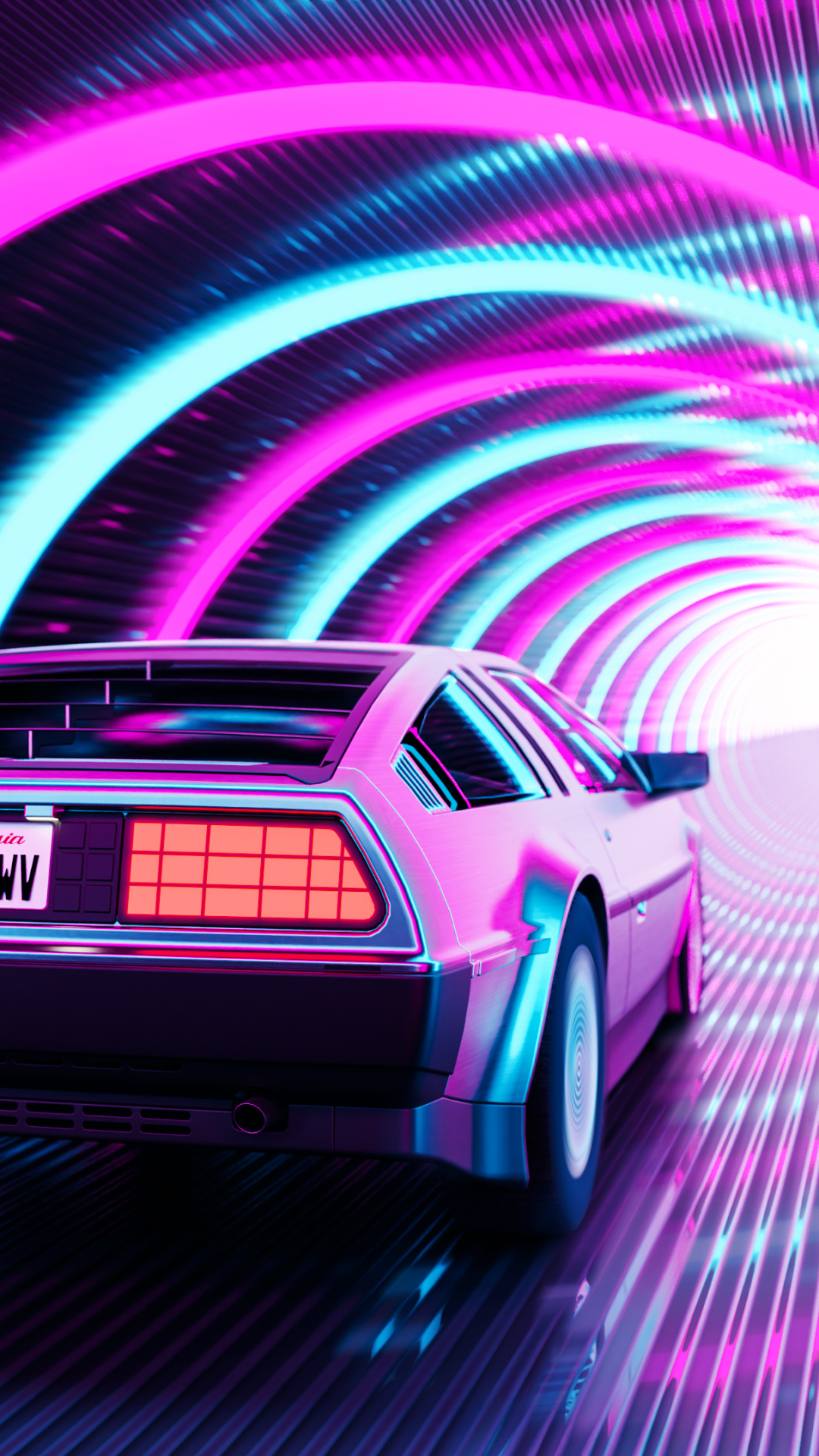 Delorean Dmc 12 ‘Back To The Future’  8k Backgrounds