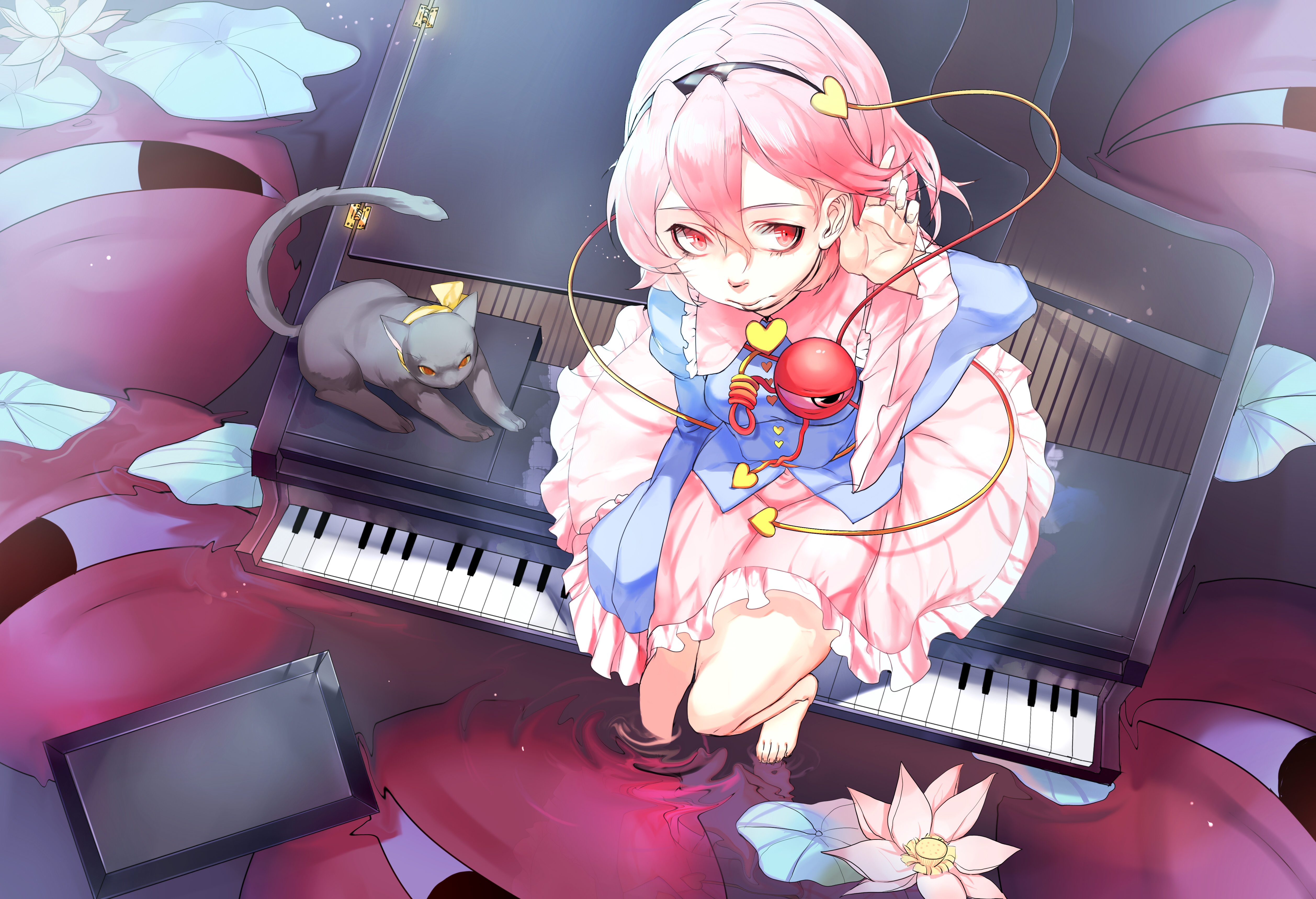 Téléchargez gratuitement l'image Animé, Touhou, Satori Komeiji sur le bureau de votre PC