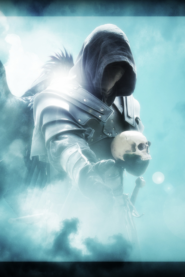 Download mobile wallpaper Assassin's Creed, Death, Angel, Hood, Video Game, Ezio (Assassin's Creed) for free.