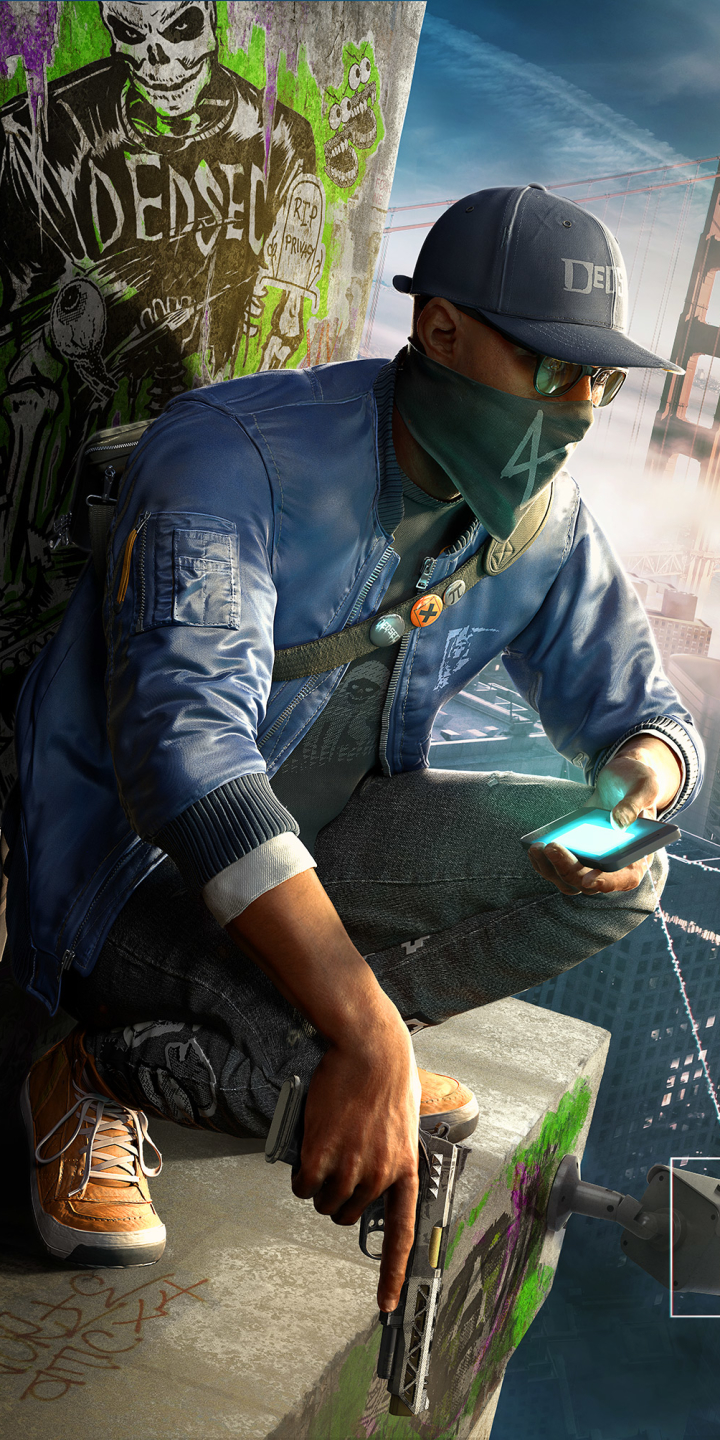 Descarga gratuita de fondo de pantalla para móvil de Watch Dogs, Videojuego, Watch Dogs 2.