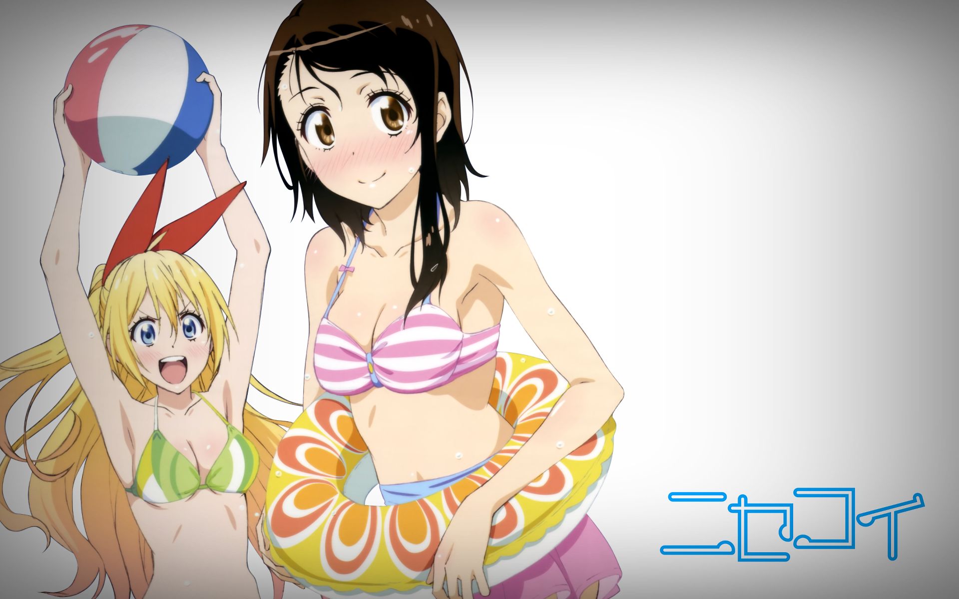 Descarga gratuita de fondo de pantalla para móvil de Animado, Chitoge Kirisaki, Kosaki Onodera, Nisekoi.