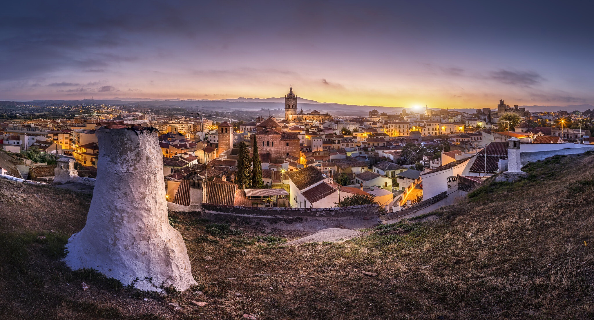 Free download wallpaper Spain, Town, Man Made, Towns on your PC desktop