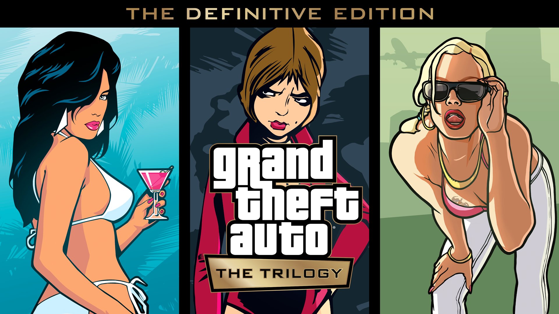 grand theft auto: san andreas, video game, grand theft auto, grand theft auto iii, grand theft auto: the trilogy the definitive edition, grand theft auto: vice city