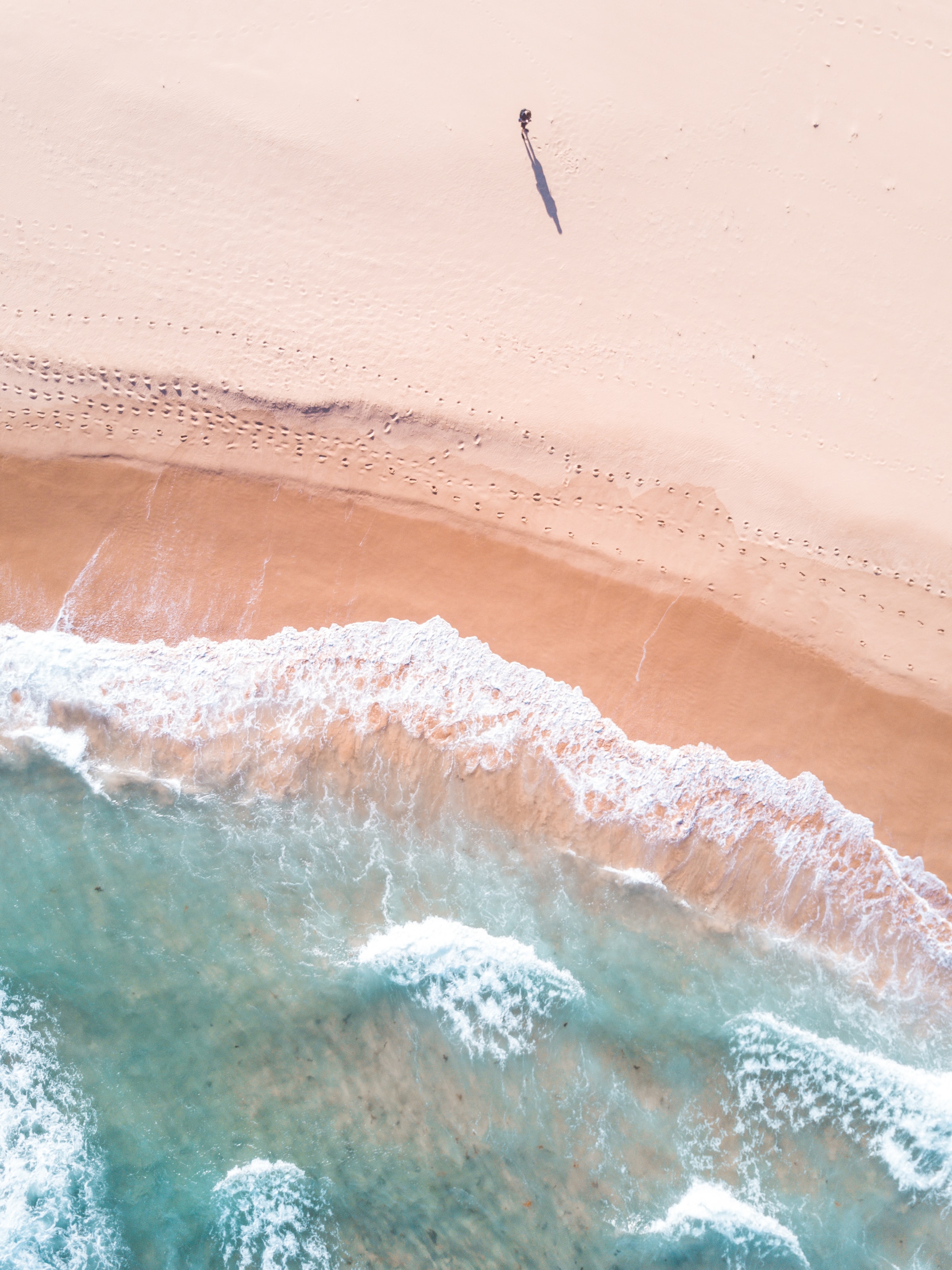 Laden Sie das Natur, Blick Von Oben, Küste, Waves, Wasser, Sea-Bild kostenlos auf Ihren PC-Desktop herunter
