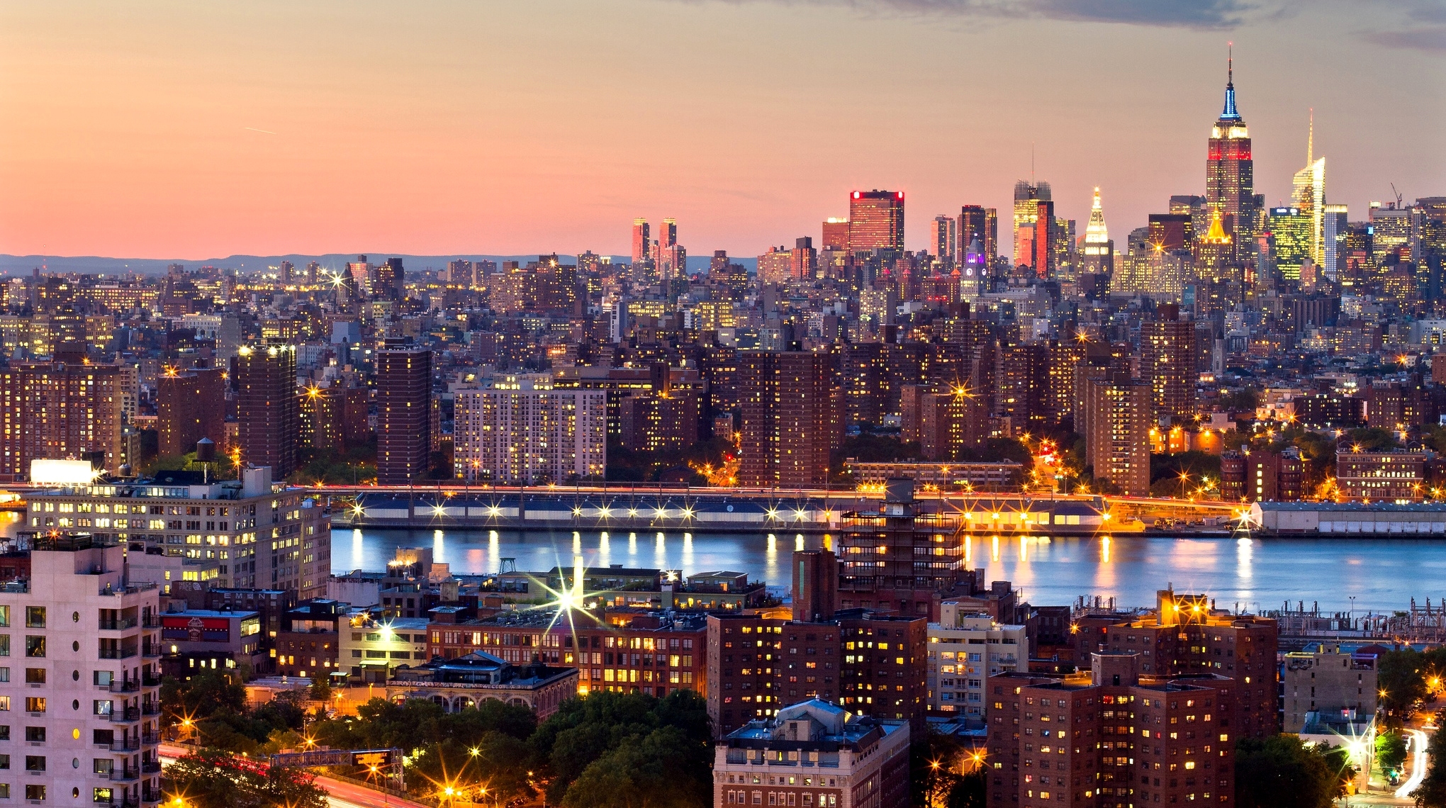 Download mobile wallpaper Manhattan, New York, Cities, Man Made for free.