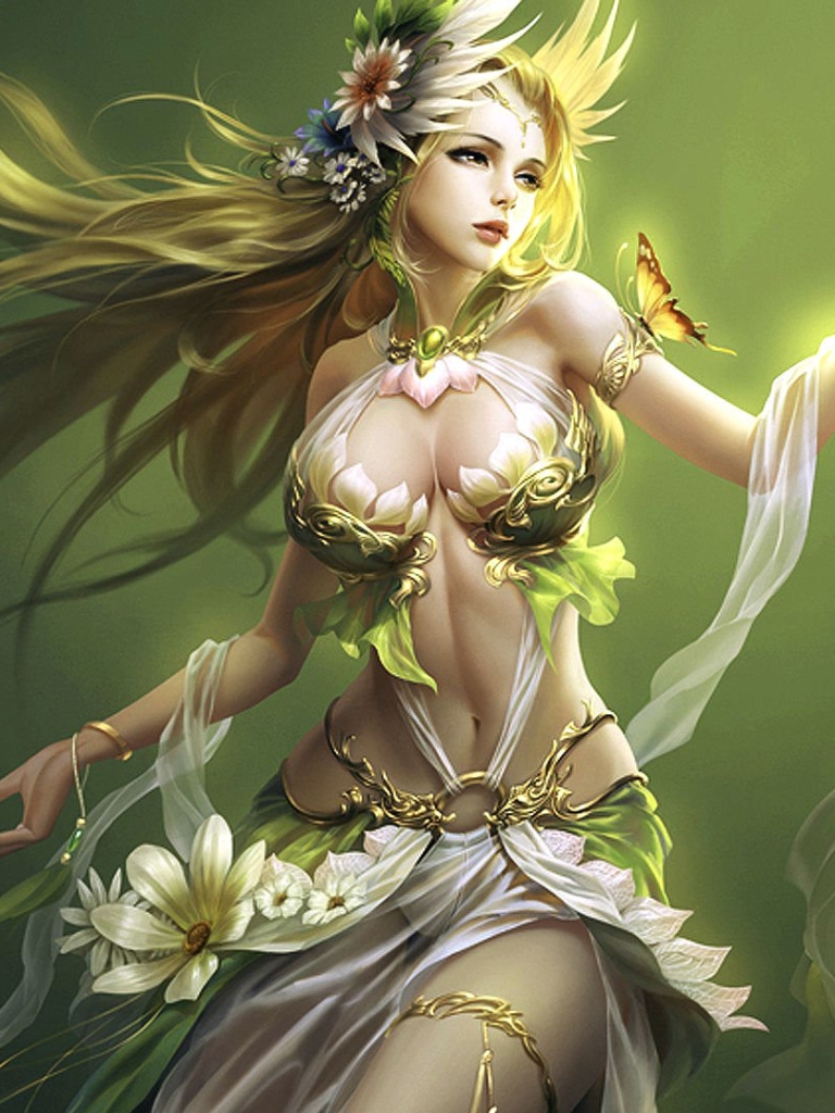 Download mobile wallpaper Video Game, League Of Angels for free.