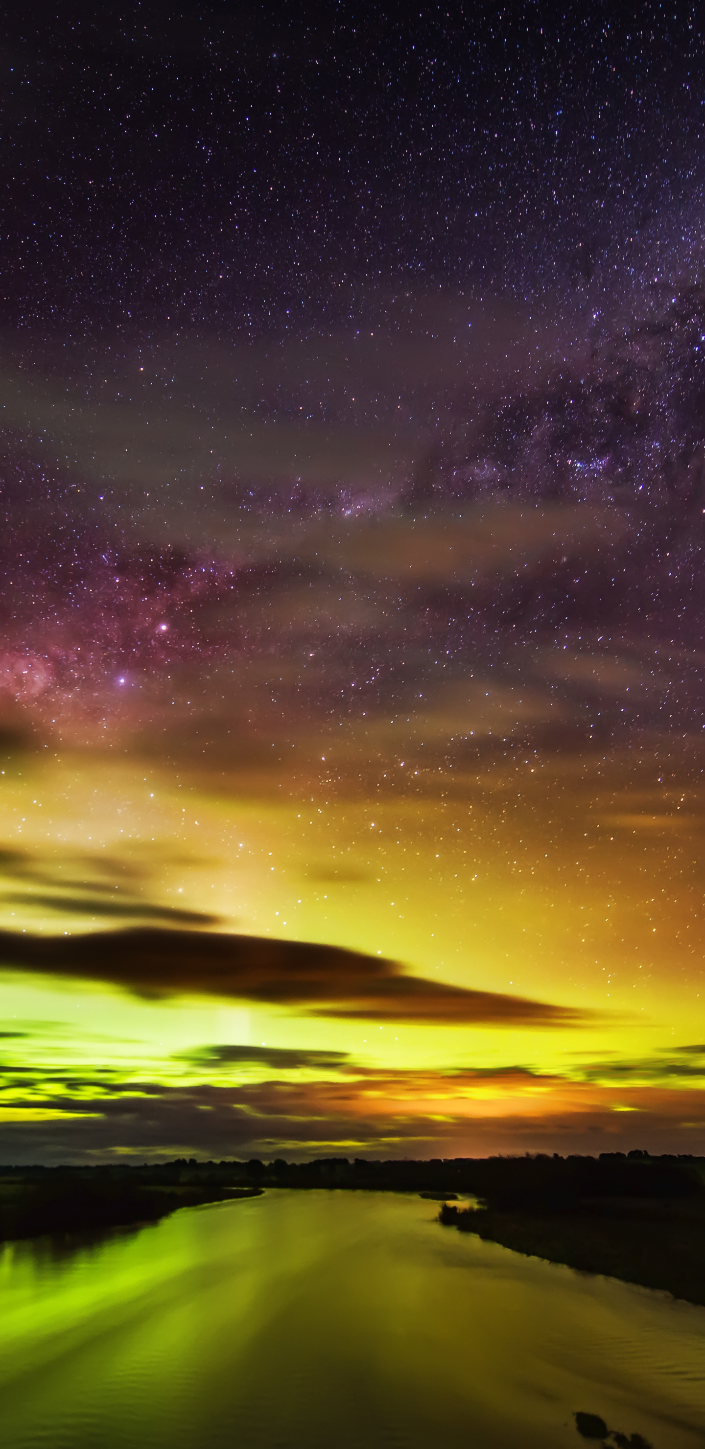 Download mobile wallpaper Nature, Sky, New Zealand, Earth, Aurora Borealis, Aurora Australis for free.