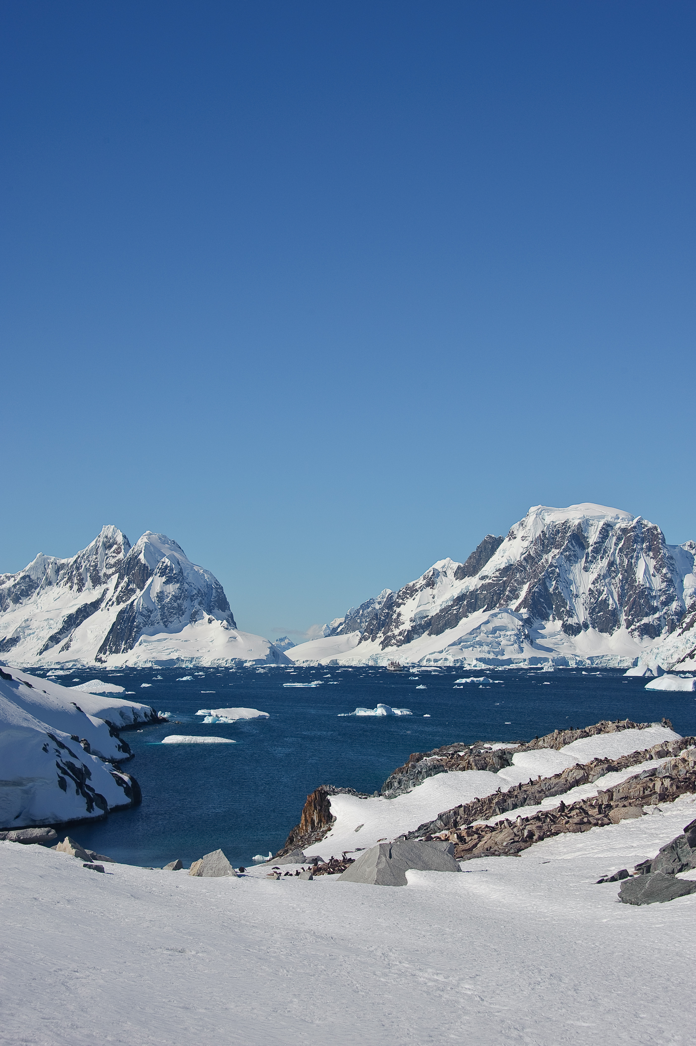 PCデスクトップに風景, 山脈, 雪, 北極, 自然, 氷, 南極大陸画像を無料でダウンロード