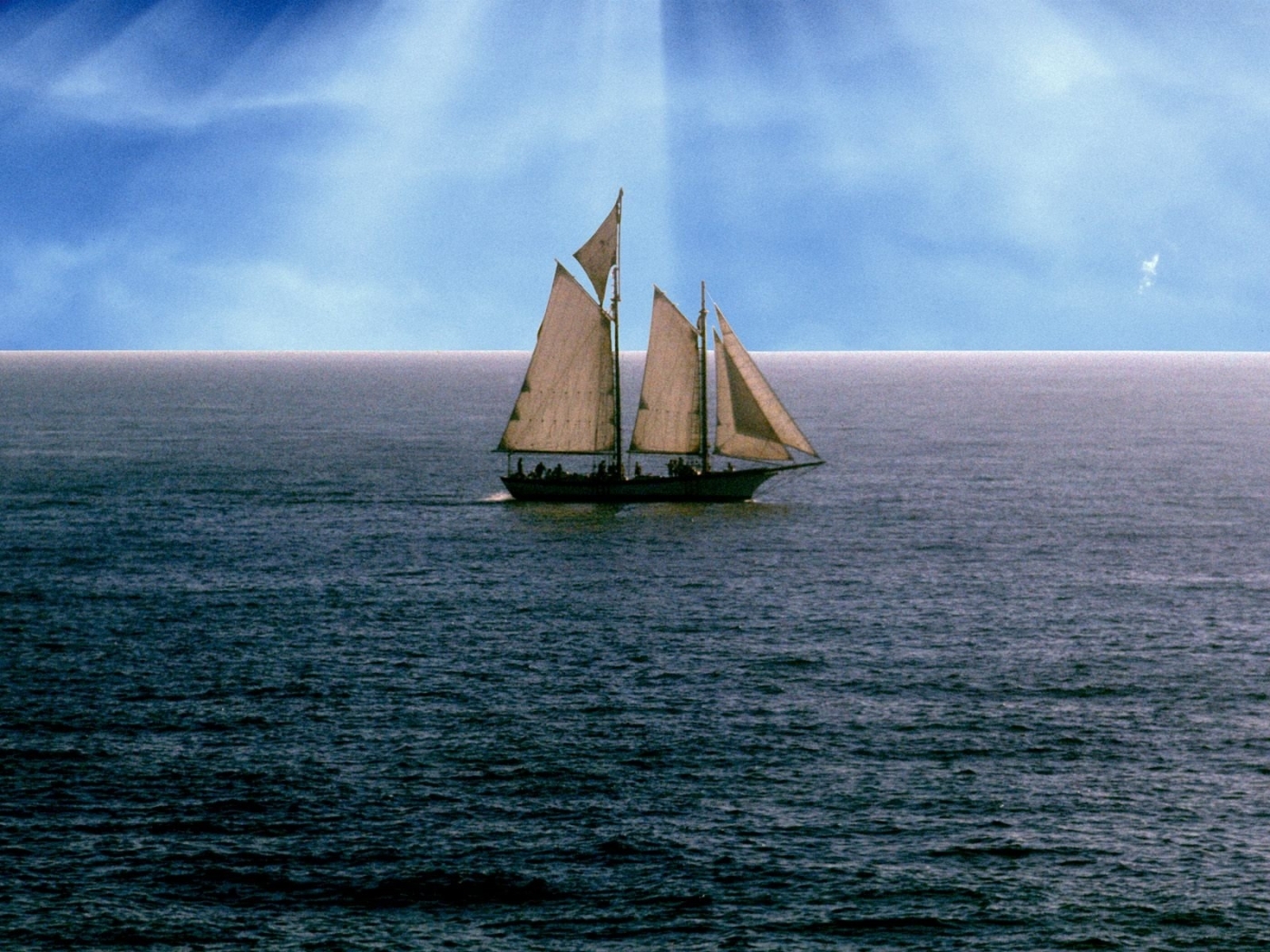 Free download wallpaper Sea, Landscape, Ships on your PC desktop
