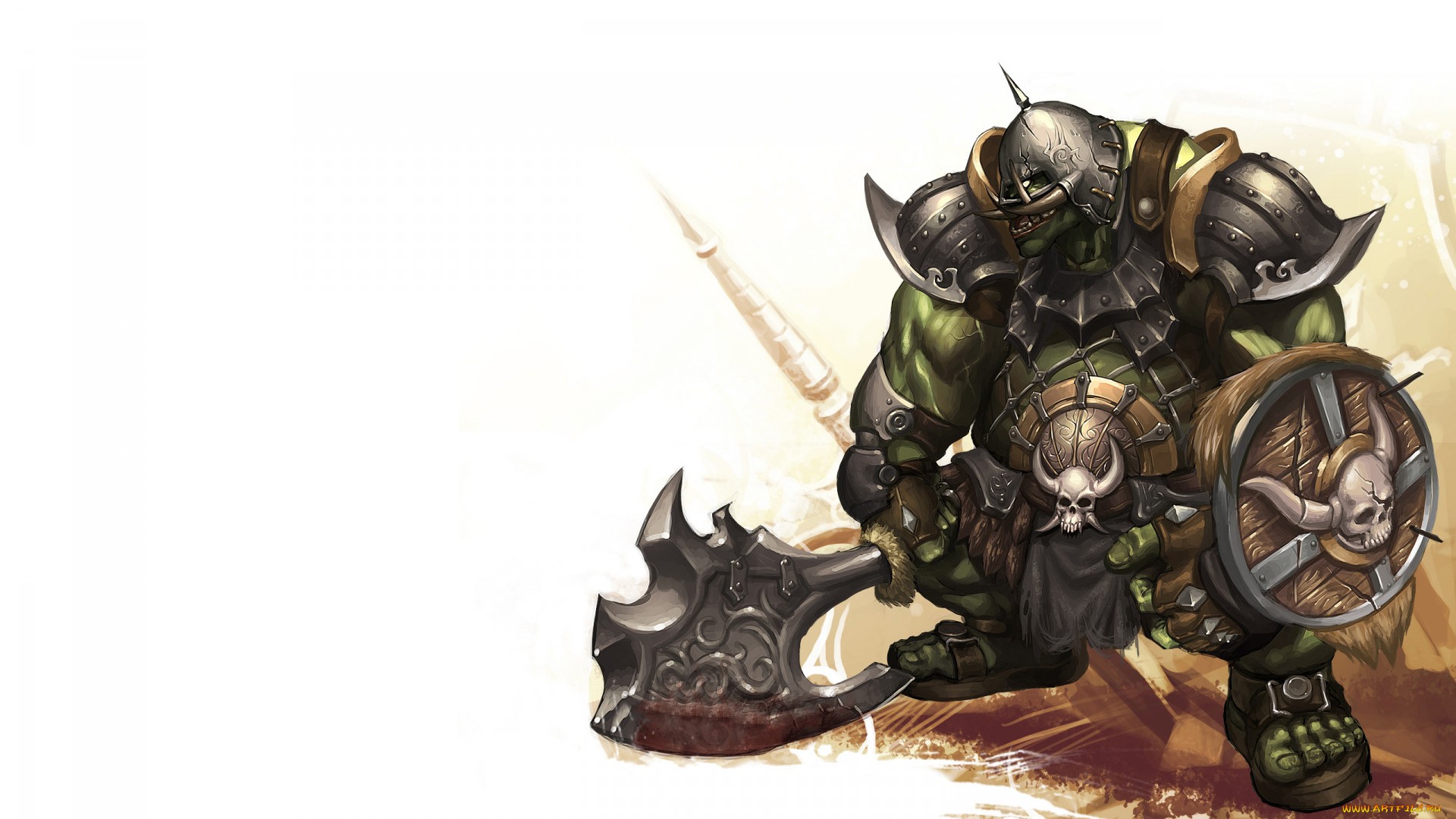 Download mobile wallpaper Fantasy, Orc for free.