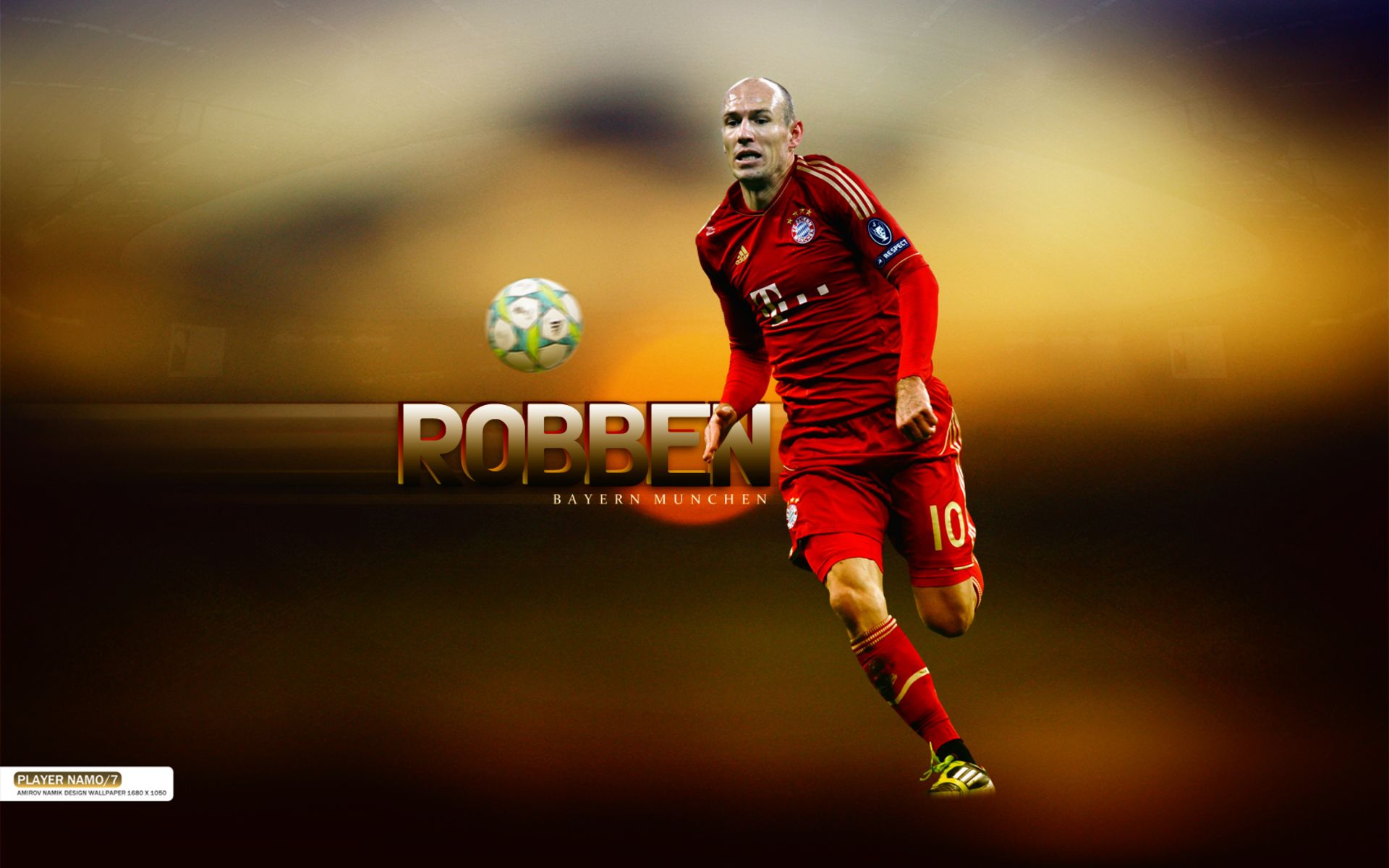 Free download wallpaper Sports, Soccer, Fc Bayern Munich, Arjen Robben on your PC desktop