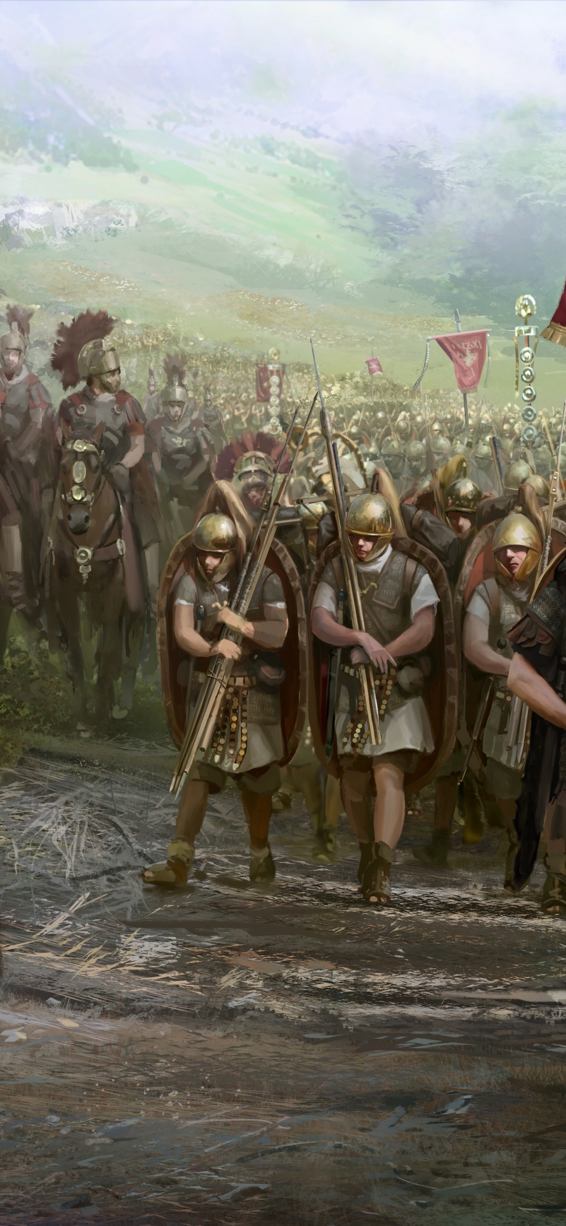 無料モバイル壁紙軍, テレビゲーム, 兵隊, 総力戦, トータル ウォー: ローマ Ii, ローマ軍団をダウンロードします。
