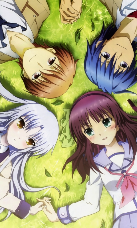Descarga gratuita de fondo de pantalla para móvil de Animado, Yui (Angel Beats!), Angel Beats!, Yuri Nakamura, Kanade Tachibana, Hinata Hideki, Yuzuru Otonashi.