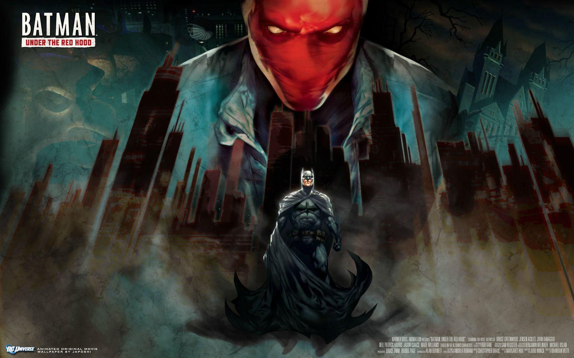 Télécharger des fonds d'écran Batman Et Red Hood: Sous Le Masque Rouge HD