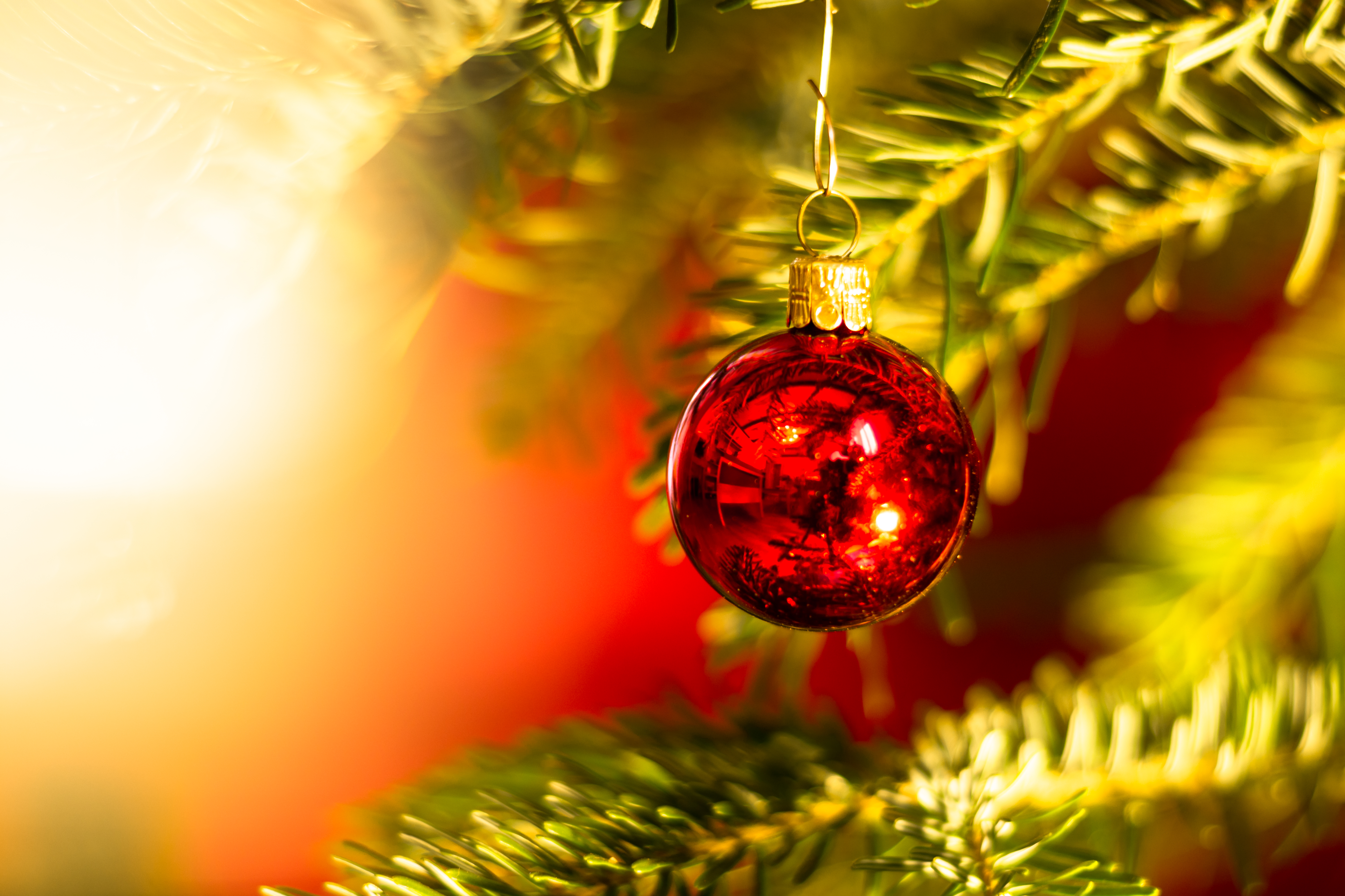 Laden Sie das Neues Jahr, Ball, Dekoration, Neujahr, Weihnachtsbaum, Feiertage, Weihnachten-Bild kostenlos auf Ihren PC-Desktop herunter