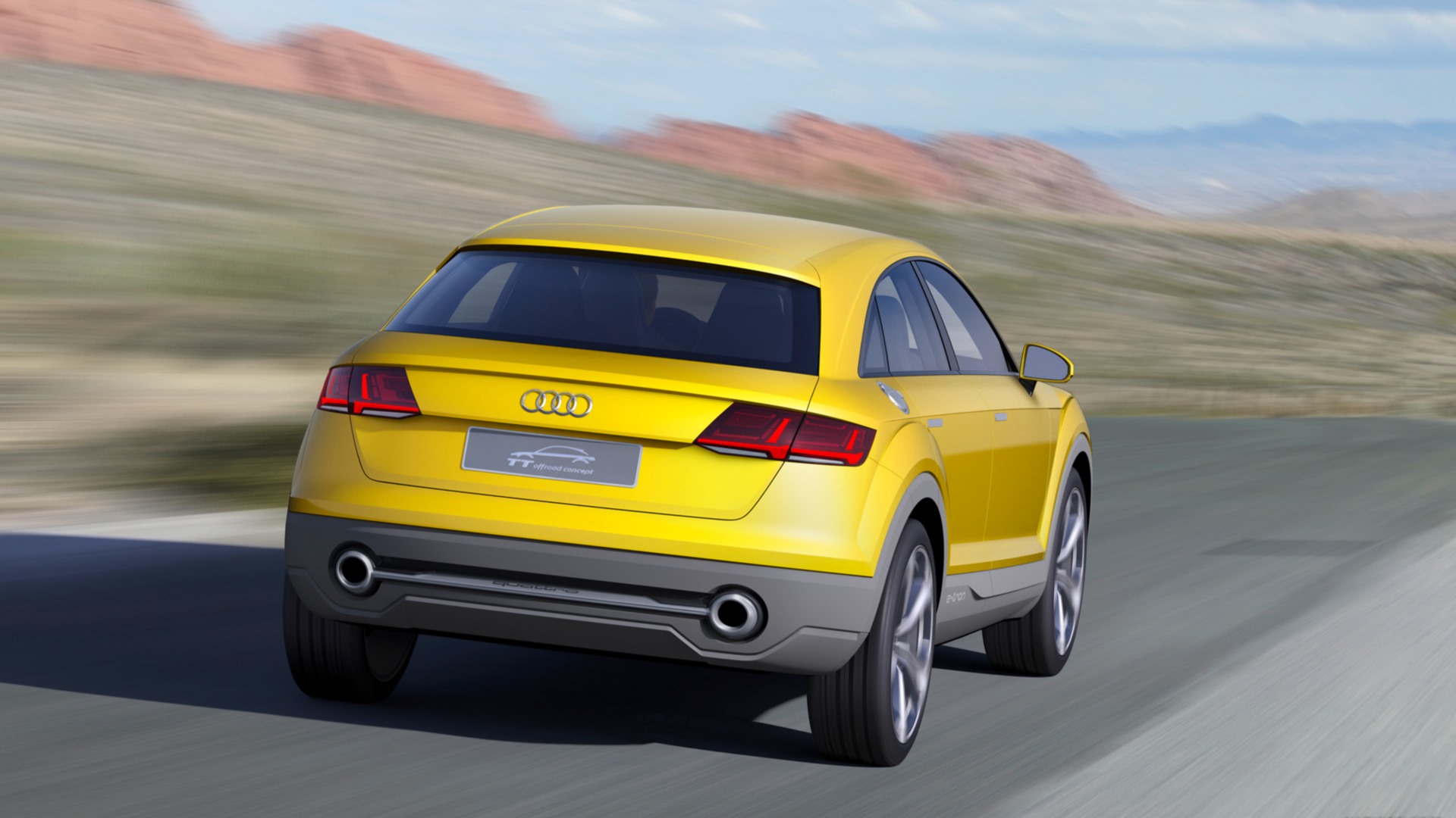 Free download wallpaper Audi, Vehicles, Audi Tt Offroad Concept on your PC desktop