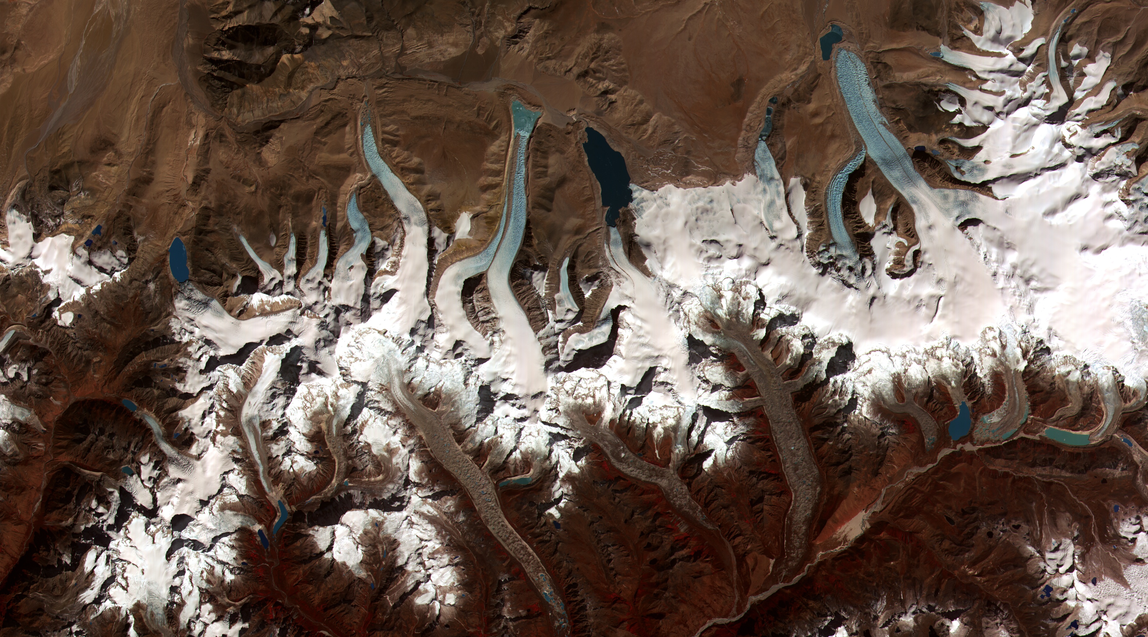 696653 descargar imagen fotografía, fotografía aérea, bután, glaciar, himalaya: fondos de pantalla y protectores de pantalla gratis