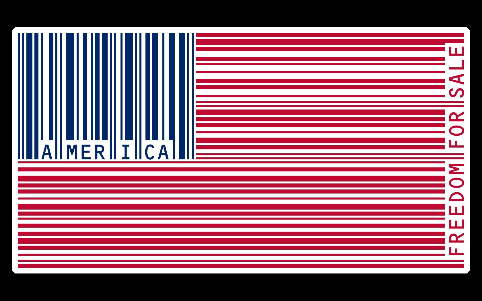 white, blue, red, miscellanea, miscellaneous, america, barcode, bar code