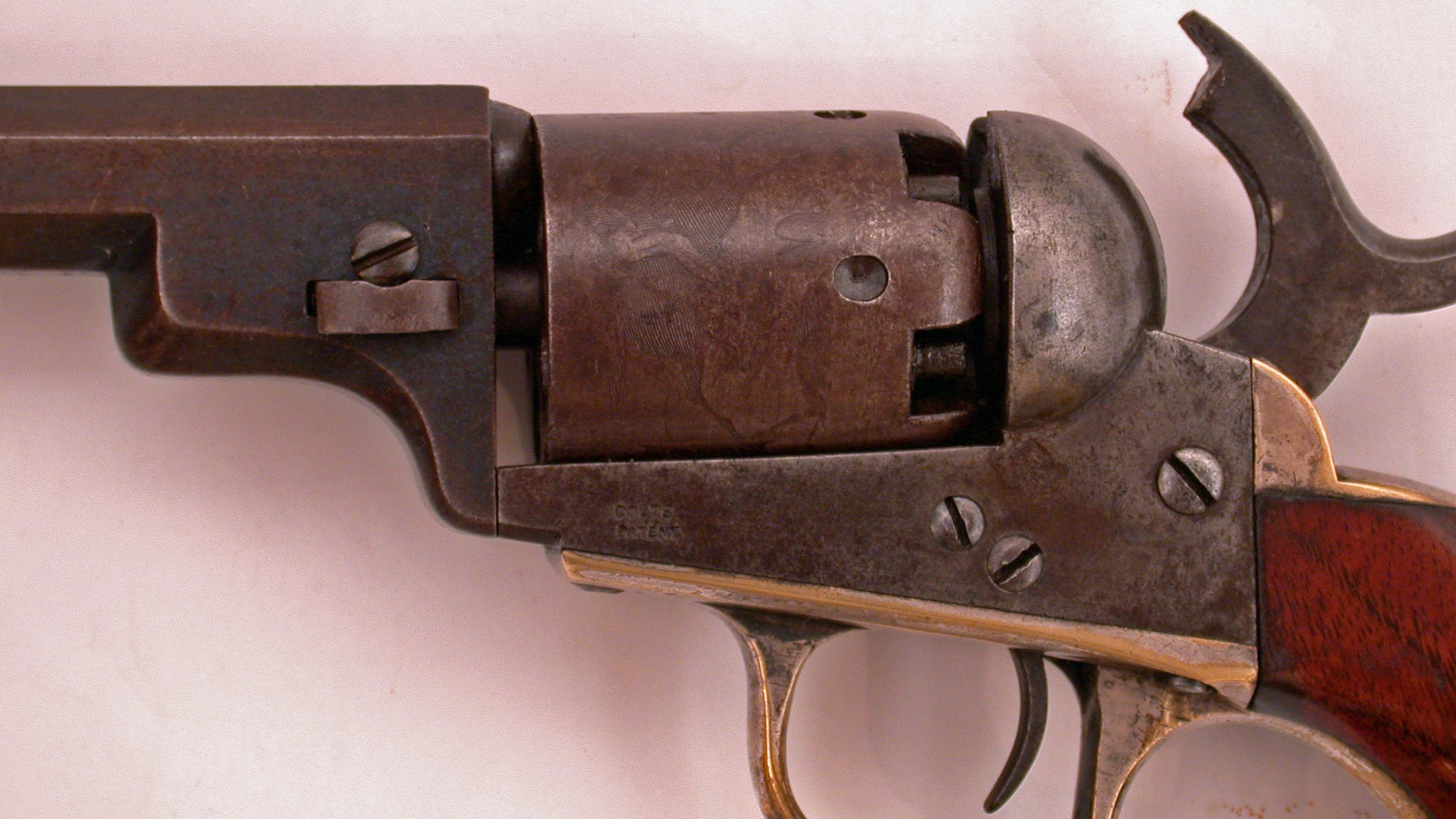 Meilleurs fonds d'écran Revolver Colt 1848 Baby Dragoon pour l'écran du téléphone