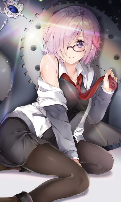 Download mobile wallpaper Anime, Pink Hair, Short Hair, Fate/grand Order, Shielder (Fate/grand Order), Fate Series for free.