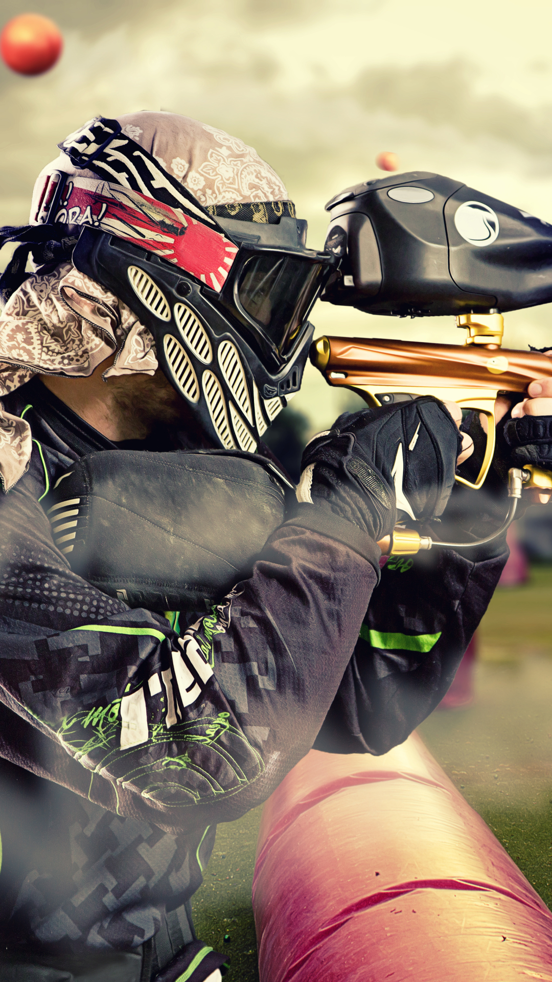 Download mobile wallpaper Sports, Gun, Paintball for free.