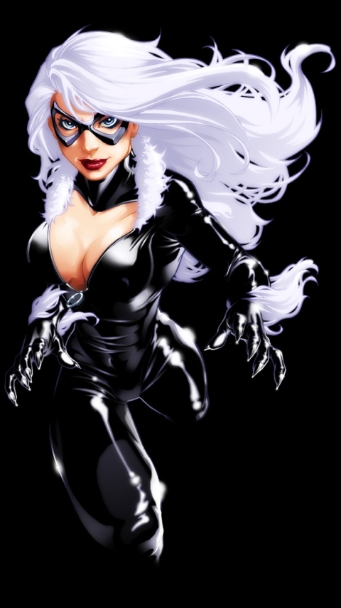 Descarga gratuita de fondo de pantalla para móvil de Gato Negro, Historietas, Gato Negro (Marvel Comics).