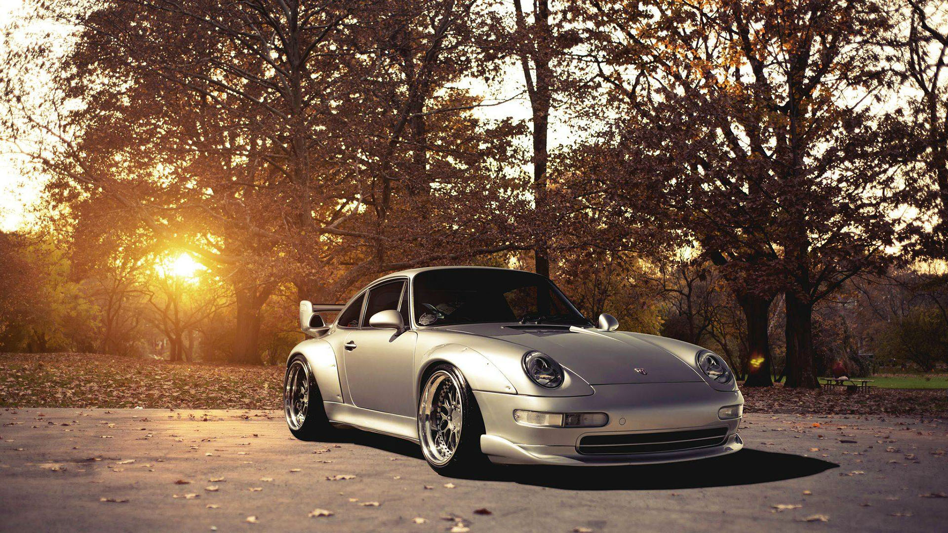 Laden Sie Porsche 993 HD-Desktop-Hintergründe herunter