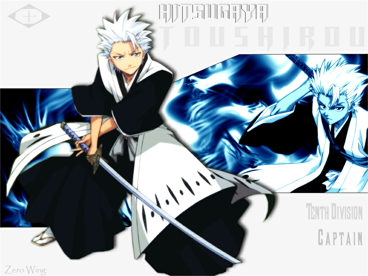 Handy-Wallpaper Bleach, Animes, Tōshirō Hitsugaya kostenlos herunterladen.