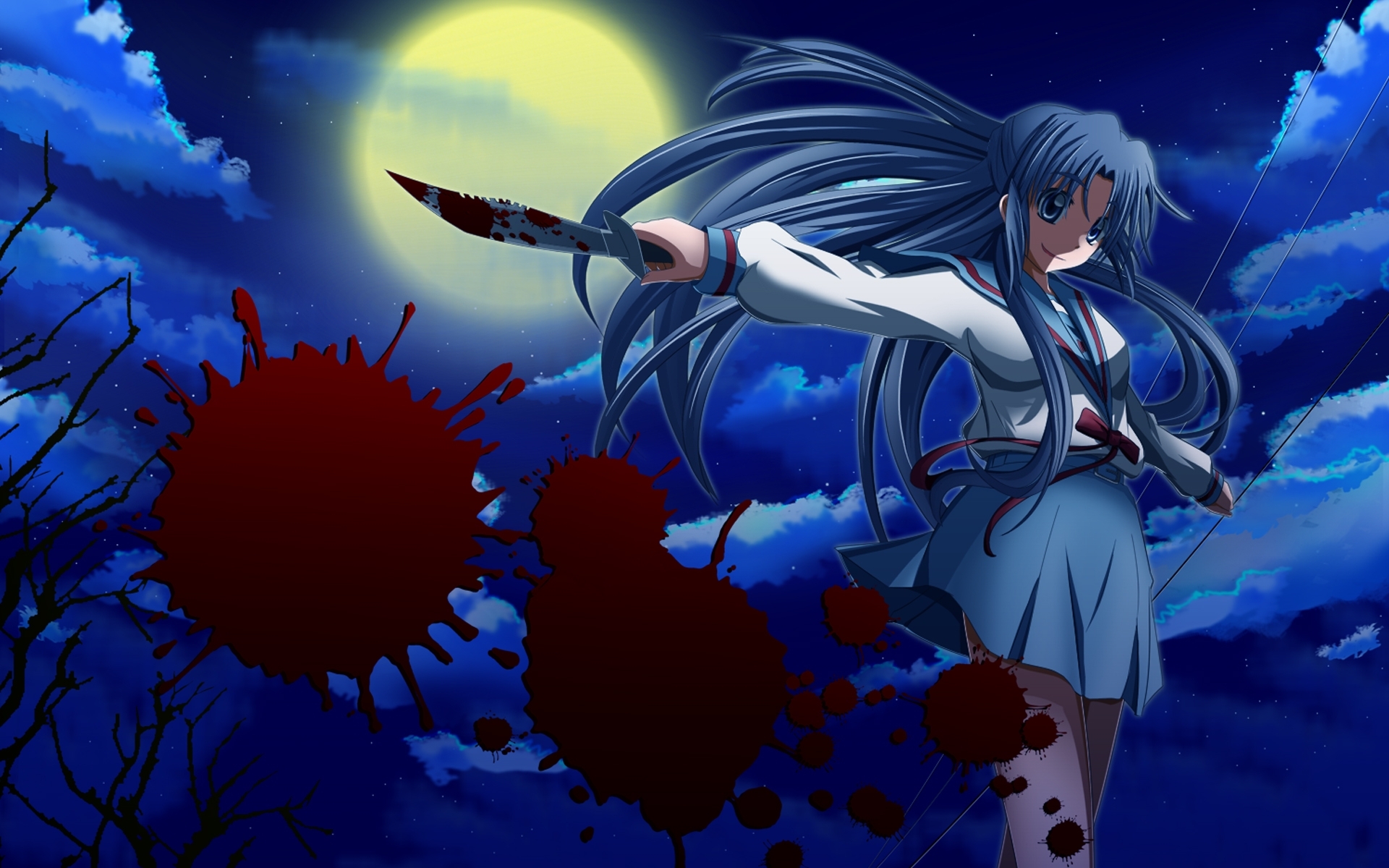 240841 Hintergrundbild herunterladen animes, suzumiya haruhi no yūutsu, ryōko asakura - Bildschirmschoner und Bilder kostenlos