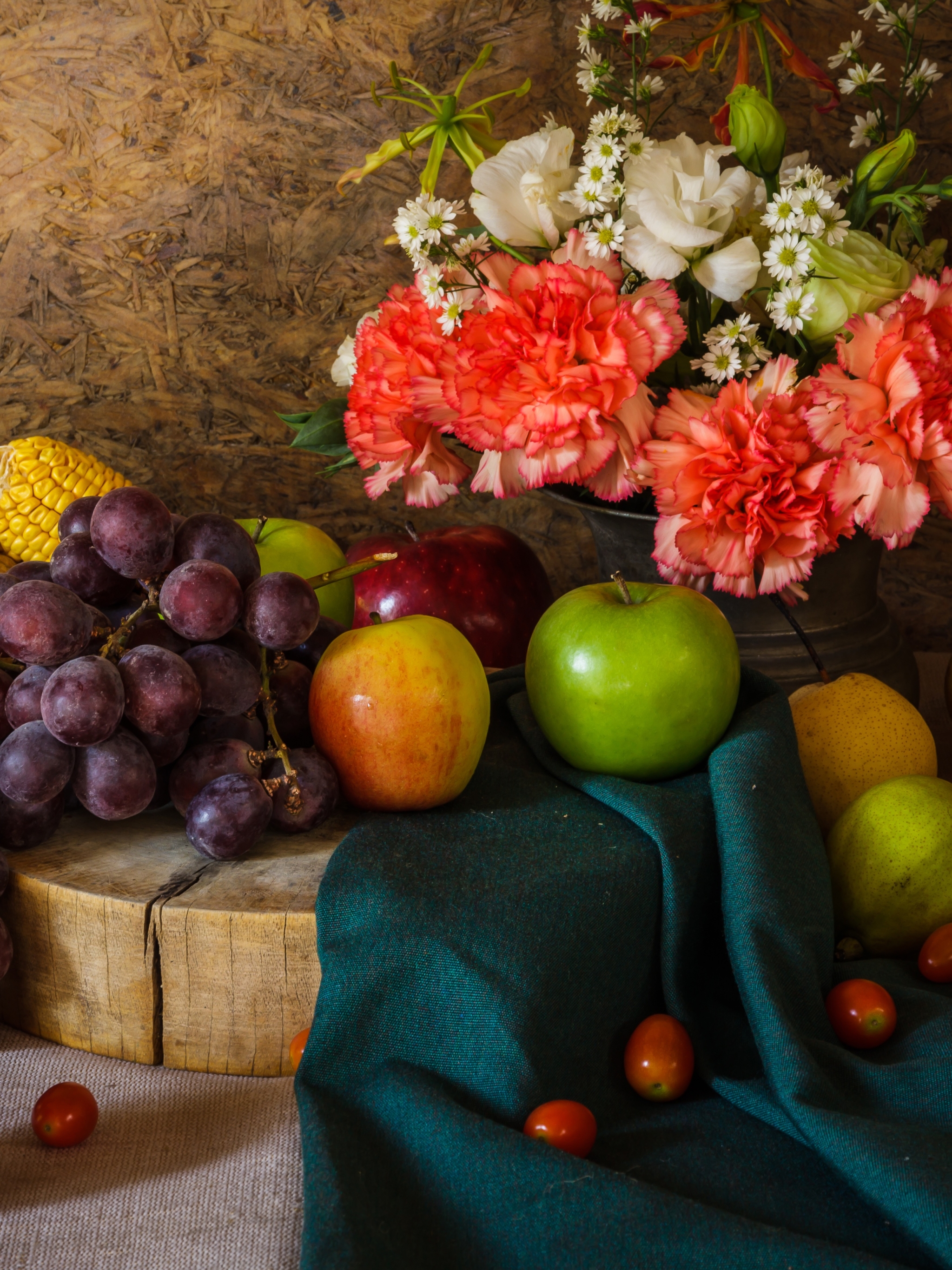 Descarga gratuita de fondo de pantalla para móvil de Flor, Fruta, Alimento, Bodegón.