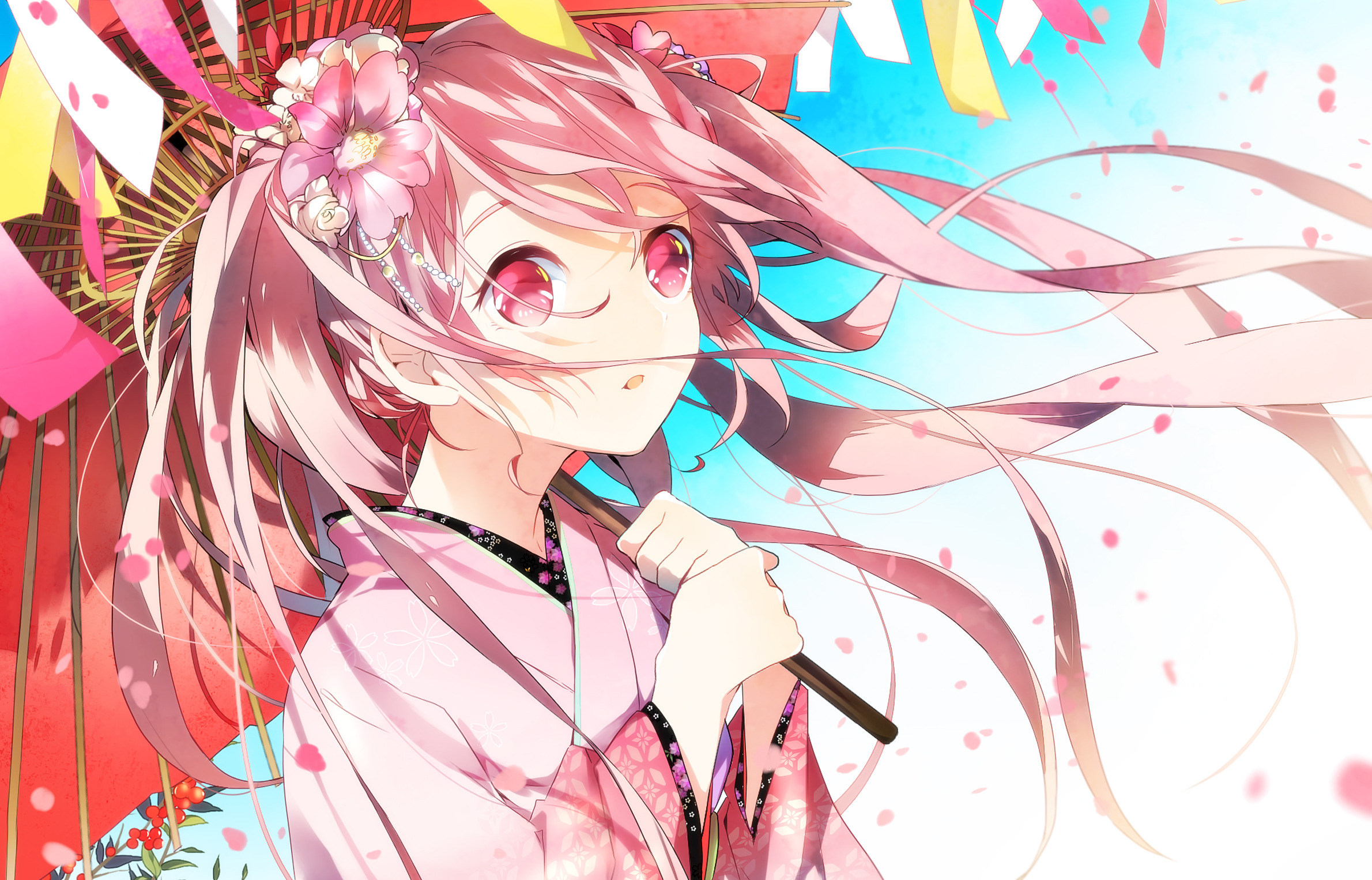 Baixe gratuitamente a imagem Anime, Vocaloid, Sakura Miku na área de trabalho do seu PC