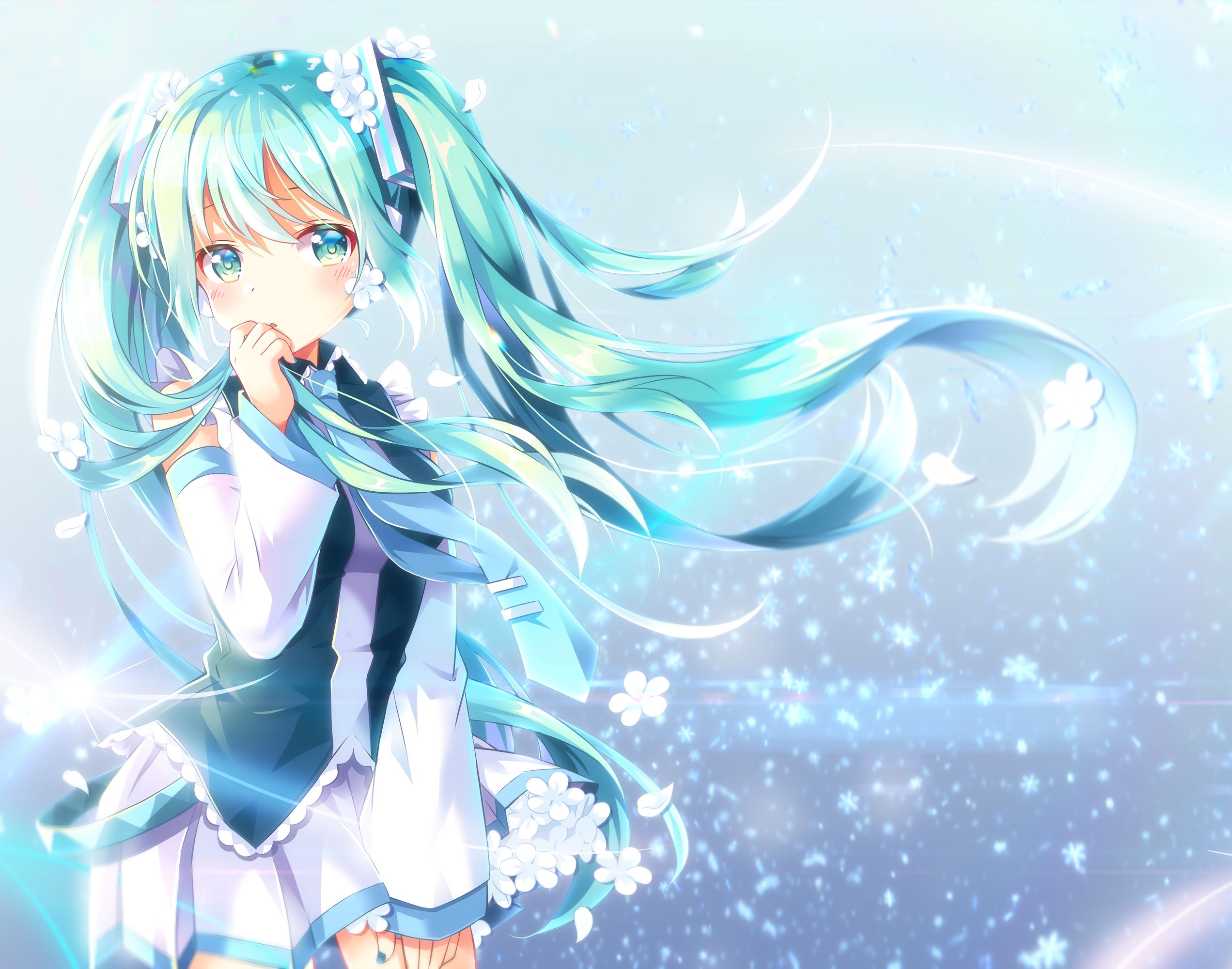 Laden Sie das Vocaloid, Hatsune Miku, Animes-Bild kostenlos auf Ihren PC-Desktop herunter