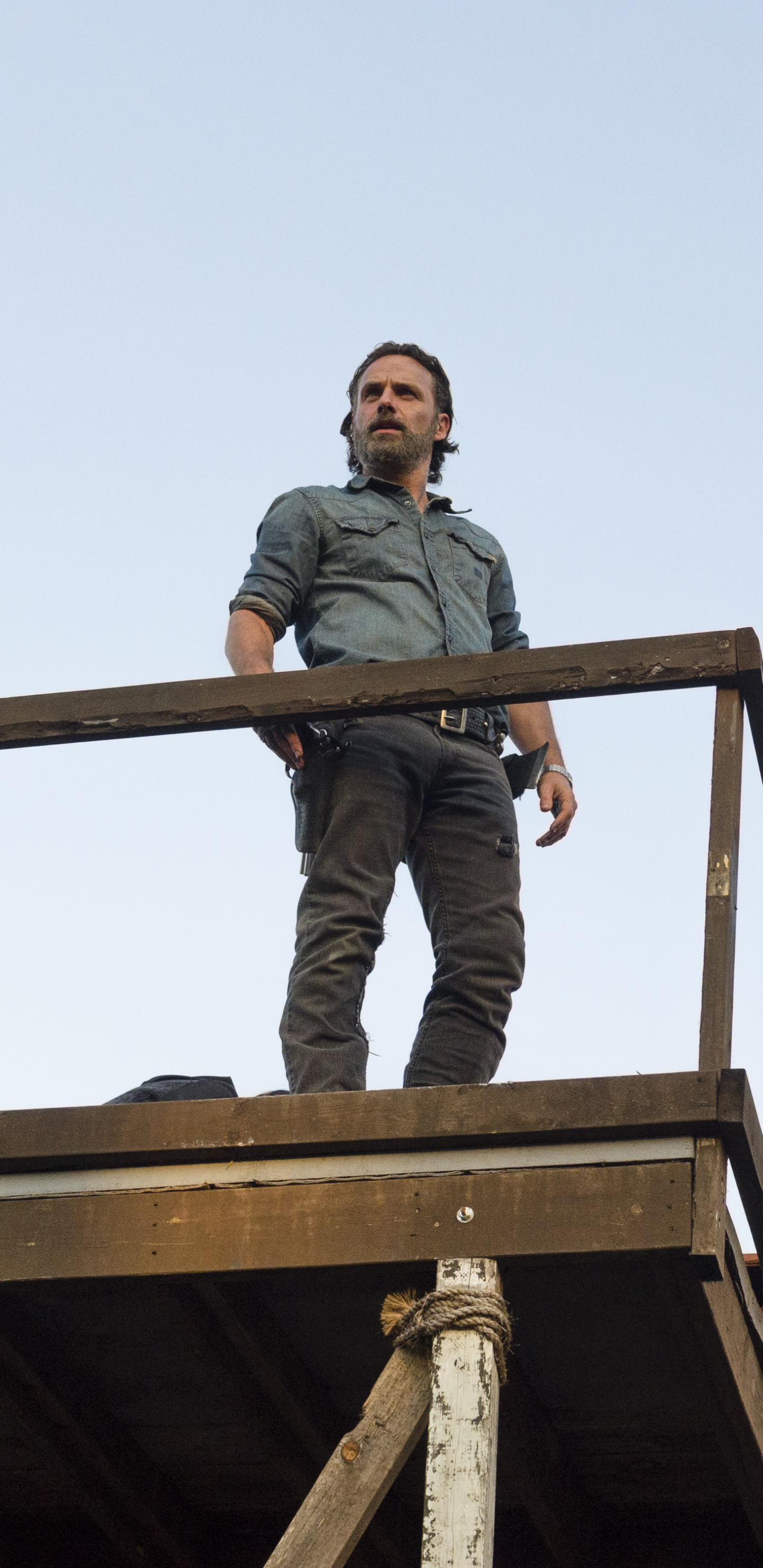 Download mobile wallpaper Andrew Lincoln, Tv Show, The Walking Dead, Rick Grimes for free.