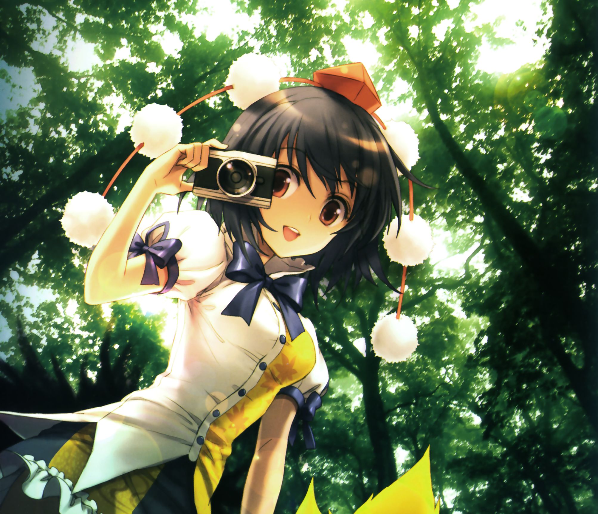Baixe gratuitamente a imagem Anime, Touhou, Aya Shameimaru na área de trabalho do seu PC
