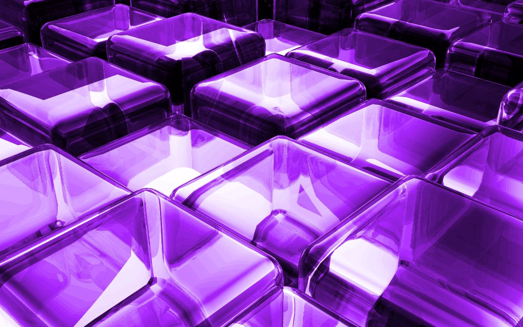 Download mobile wallpaper Lilac, Cubes, Glass, Surface, 3D for free.