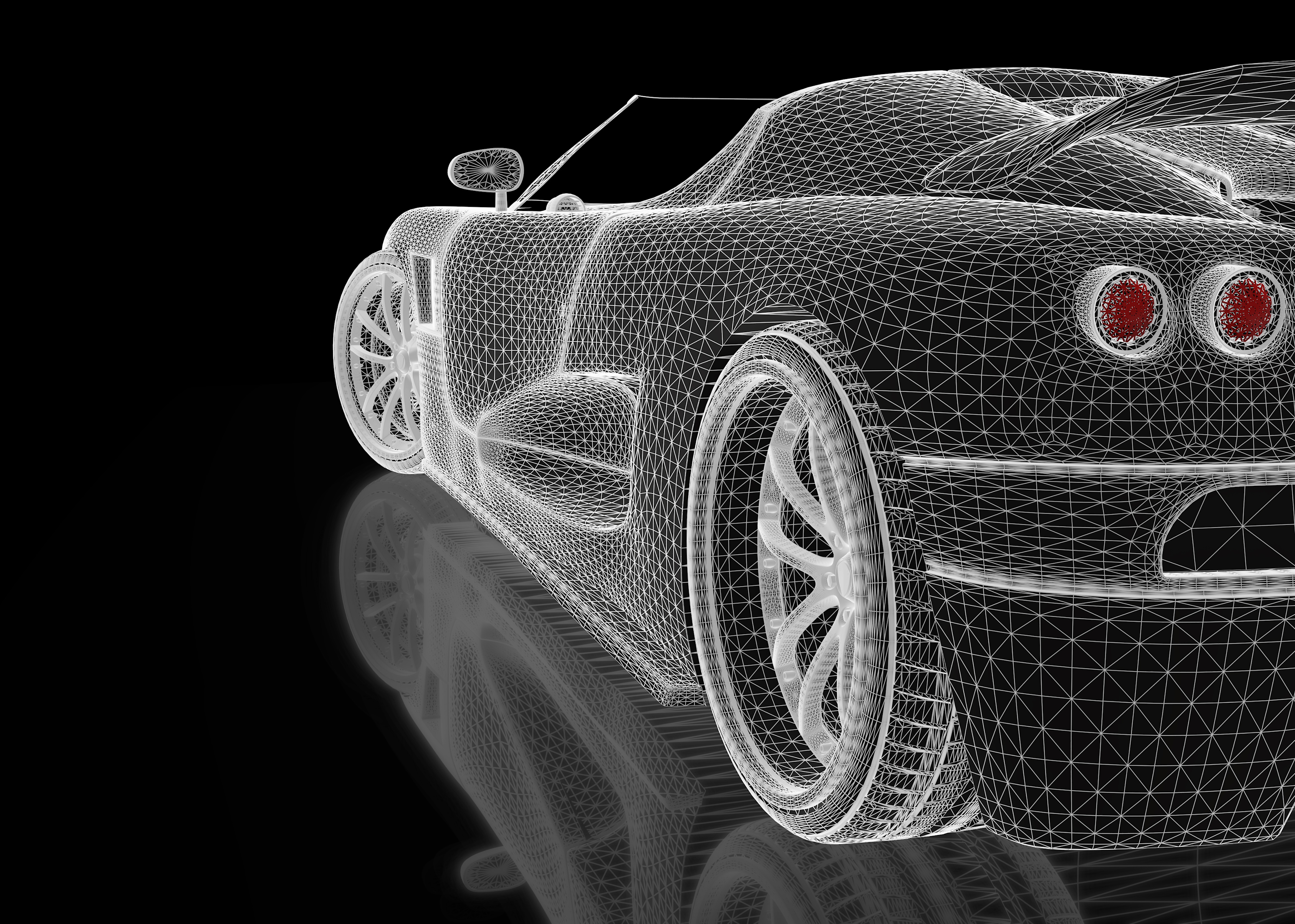 Download mobile wallpaper 3D, Car, Design, Artistic, Vehicles for free.
