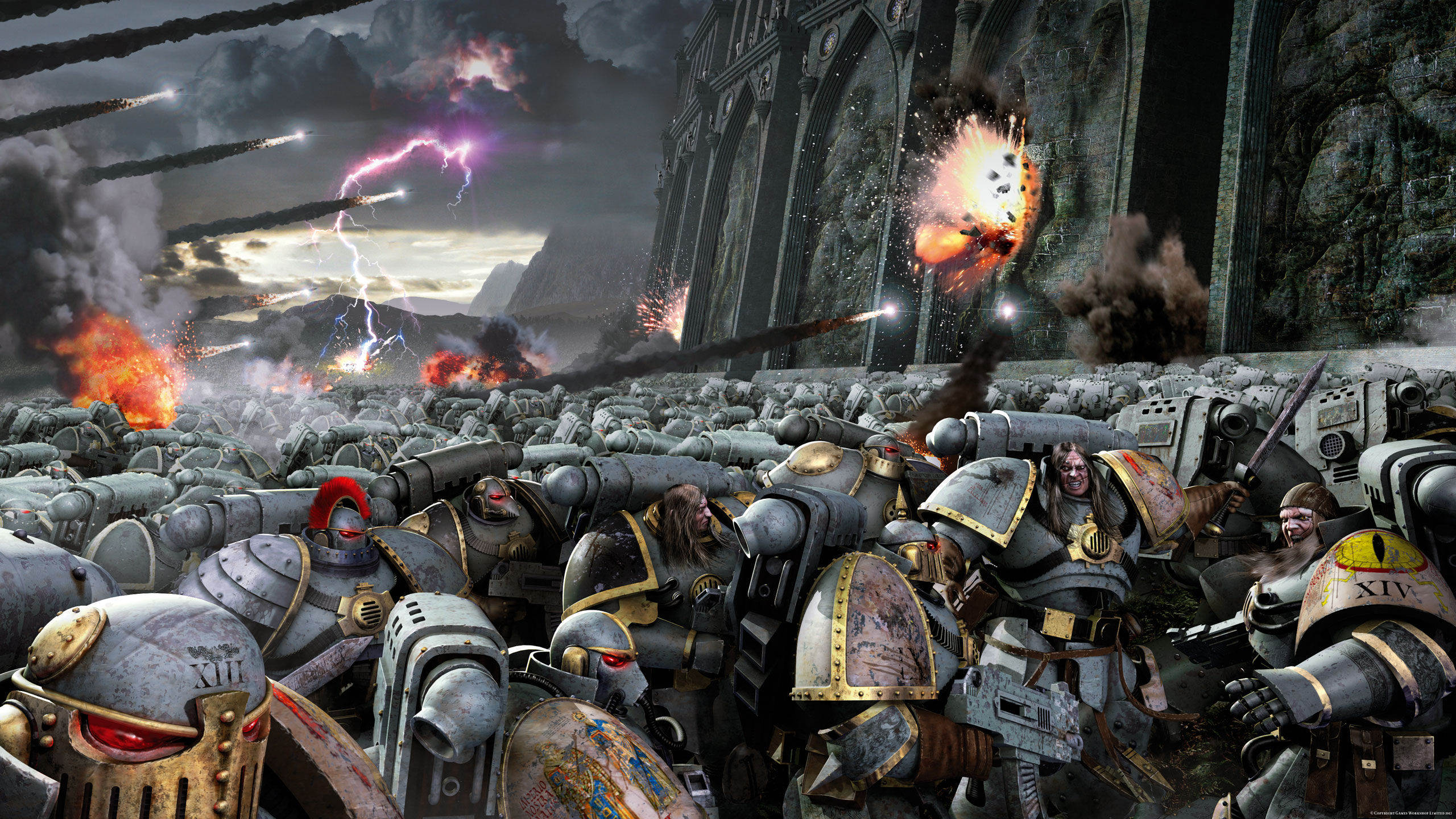 Téléchargez gratuitement l'image Jeux Vidéo, Marteau De Guerre, Warhammer 40 000 sur le bureau de votre PC