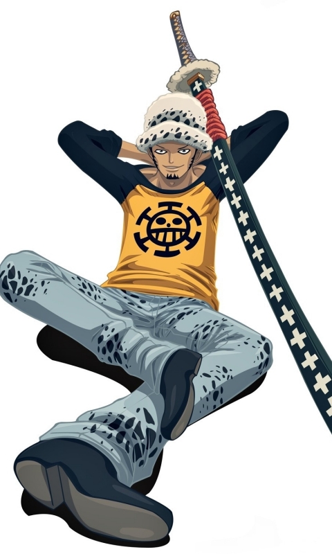 Handy-Wallpaper Animes, One Piece, Trafalgar Gesetz kostenlos herunterladen.