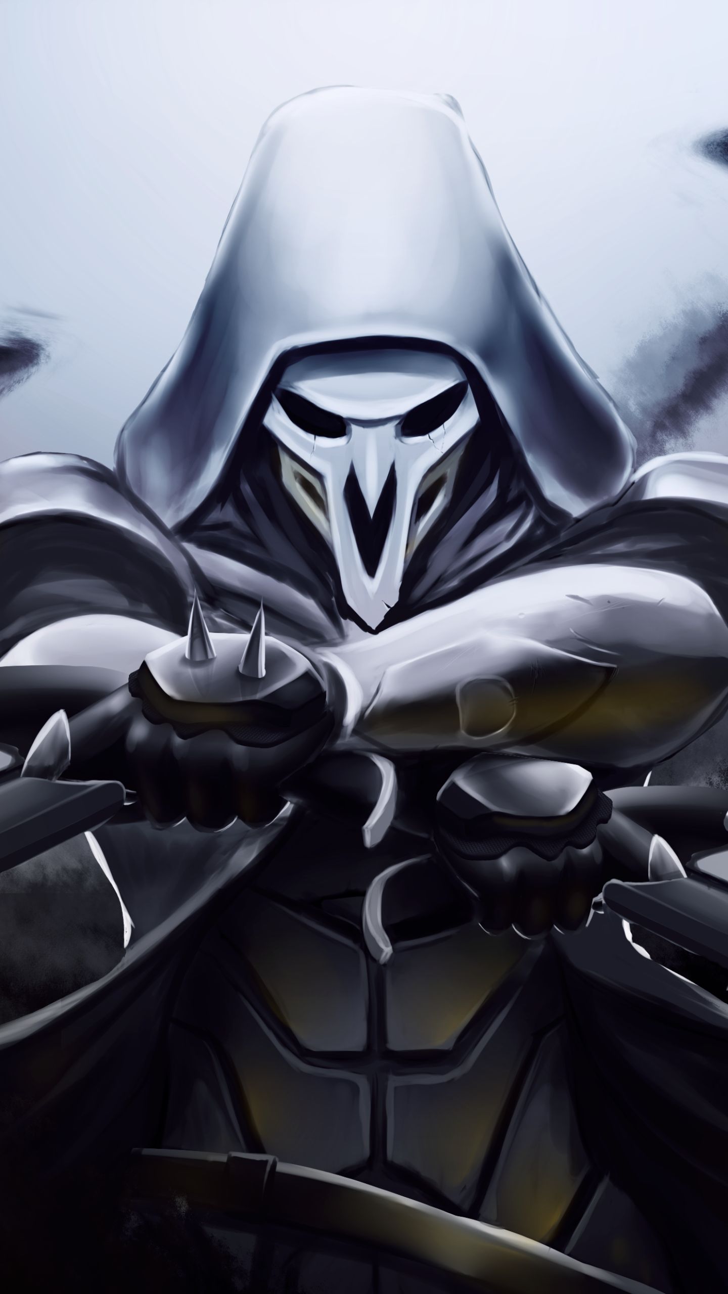 Скачати мобільні шпалери Відеогра, Надзор, Reaper (Overwatch) безкоштовно.