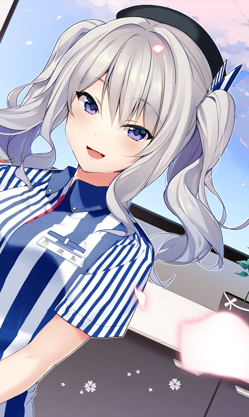 Download mobile wallpaper Anime, Kantai Collection, Kashima (Kancolle) for free.