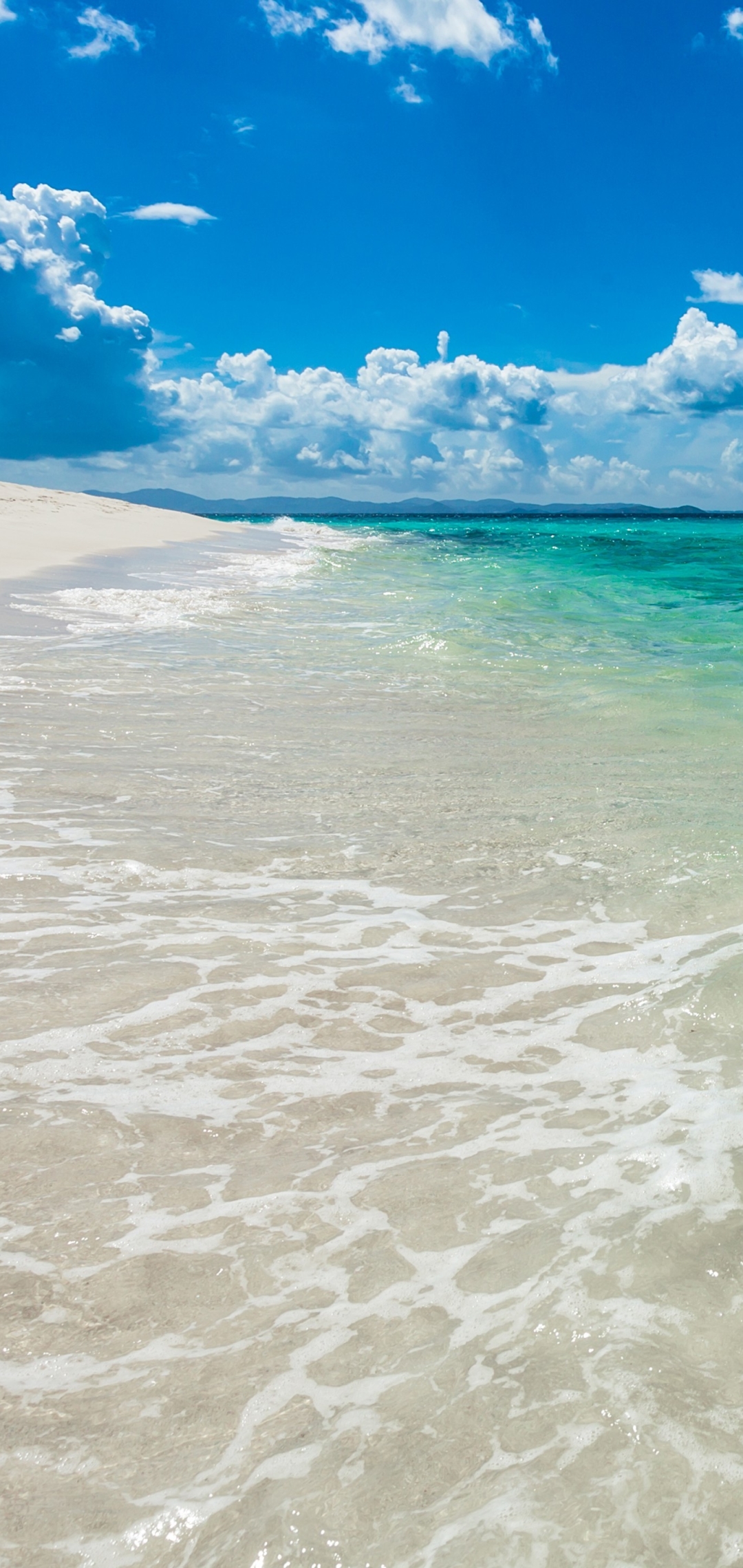 Download mobile wallpaper Sea, Beach, Sand, Ocean, Earth, Cloud for free.