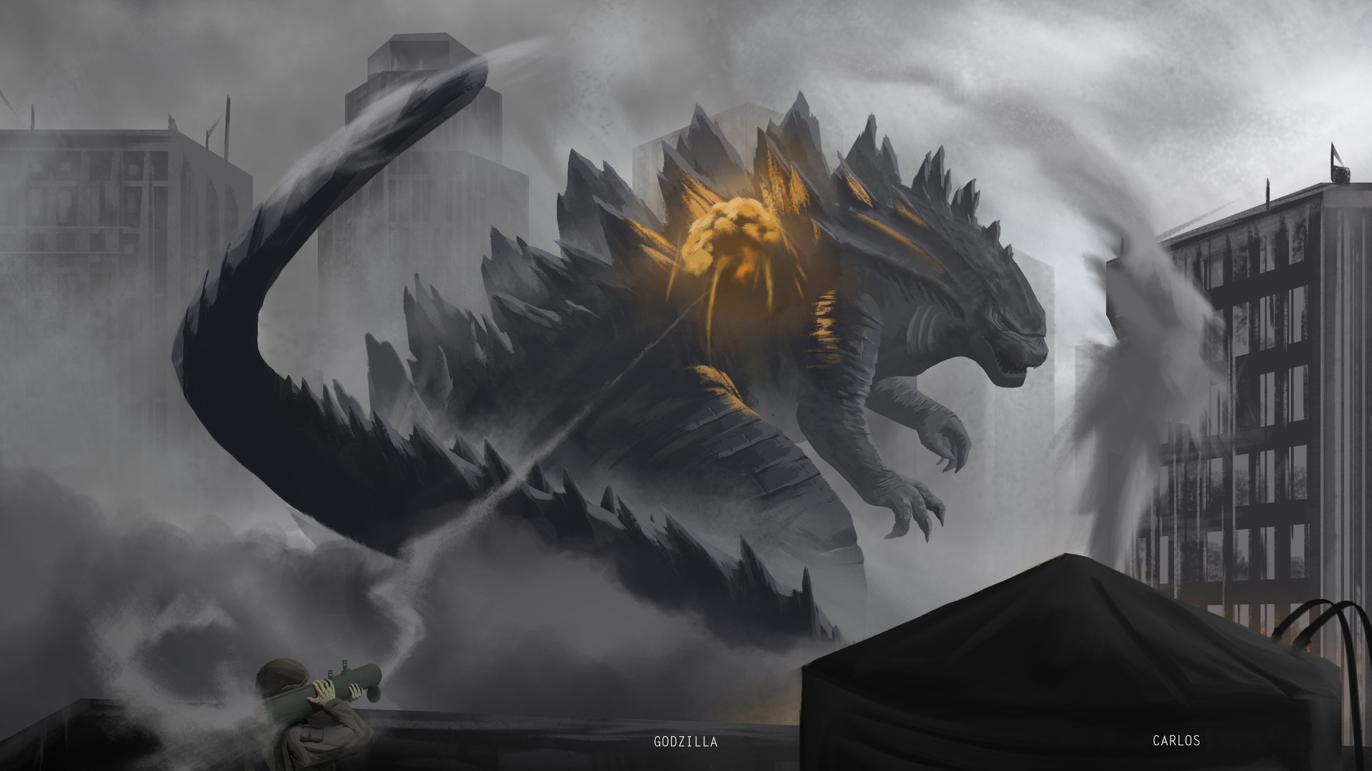 Free download wallpaper Creature, Movie, Godzilla on your PC desktop