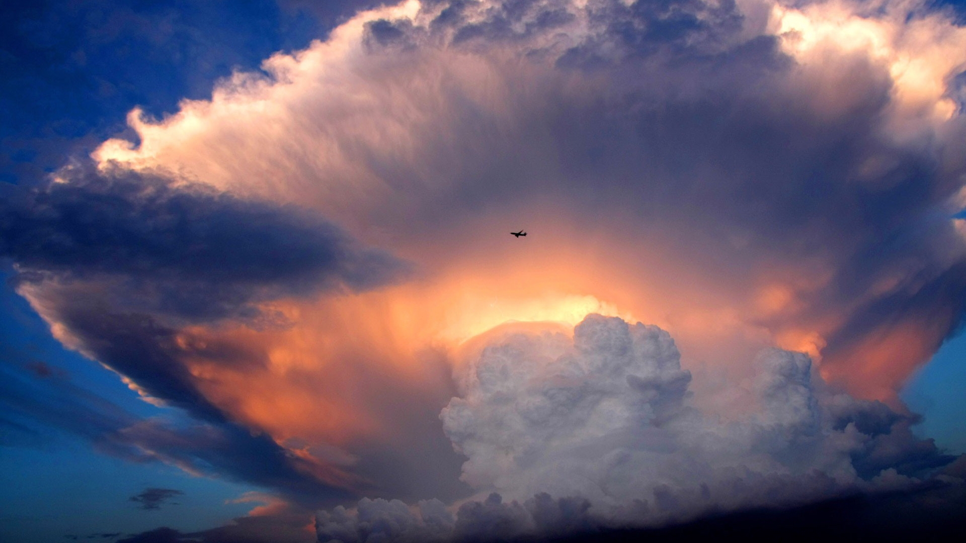 Laden Sie das Clouds, Landschaft, Sunset-Bild kostenlos auf Ihren PC-Desktop herunter