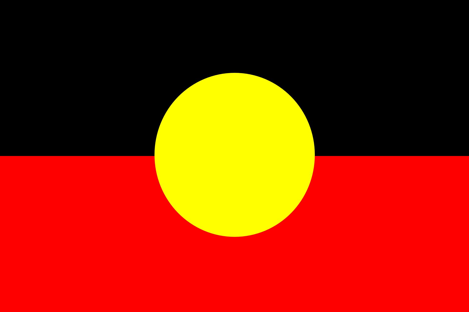 Скачать обои Флаг Австралийских Аборигенов на телефон бесплатно